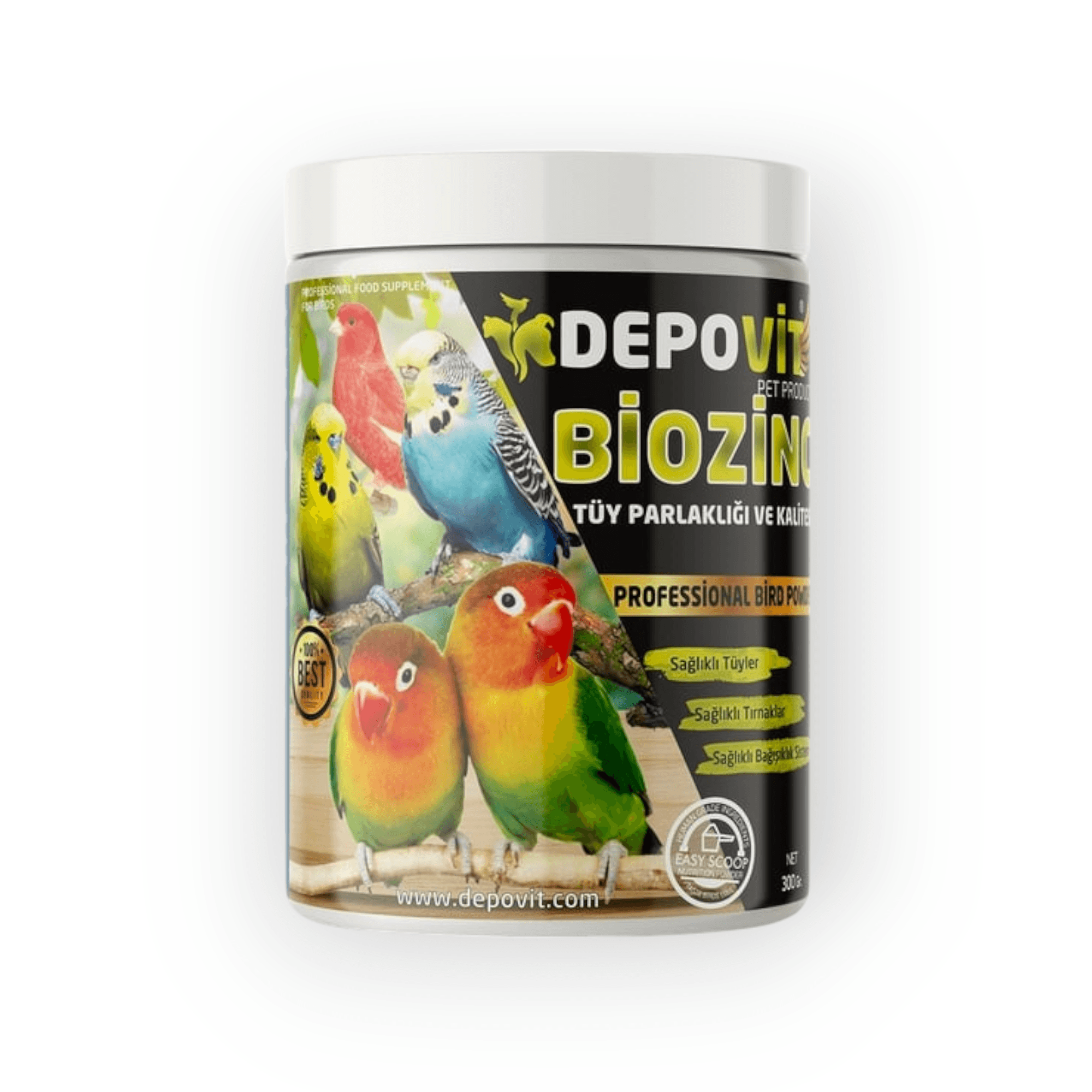 Depovit Biozinc Biotin 300 Gram – Tüy Sağlığı ve Tüy Dökümü Desteği
