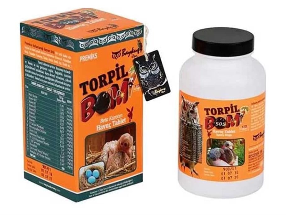 Torpil Bom 505 Karoten Havuç Tablet (Yavru Hapı)