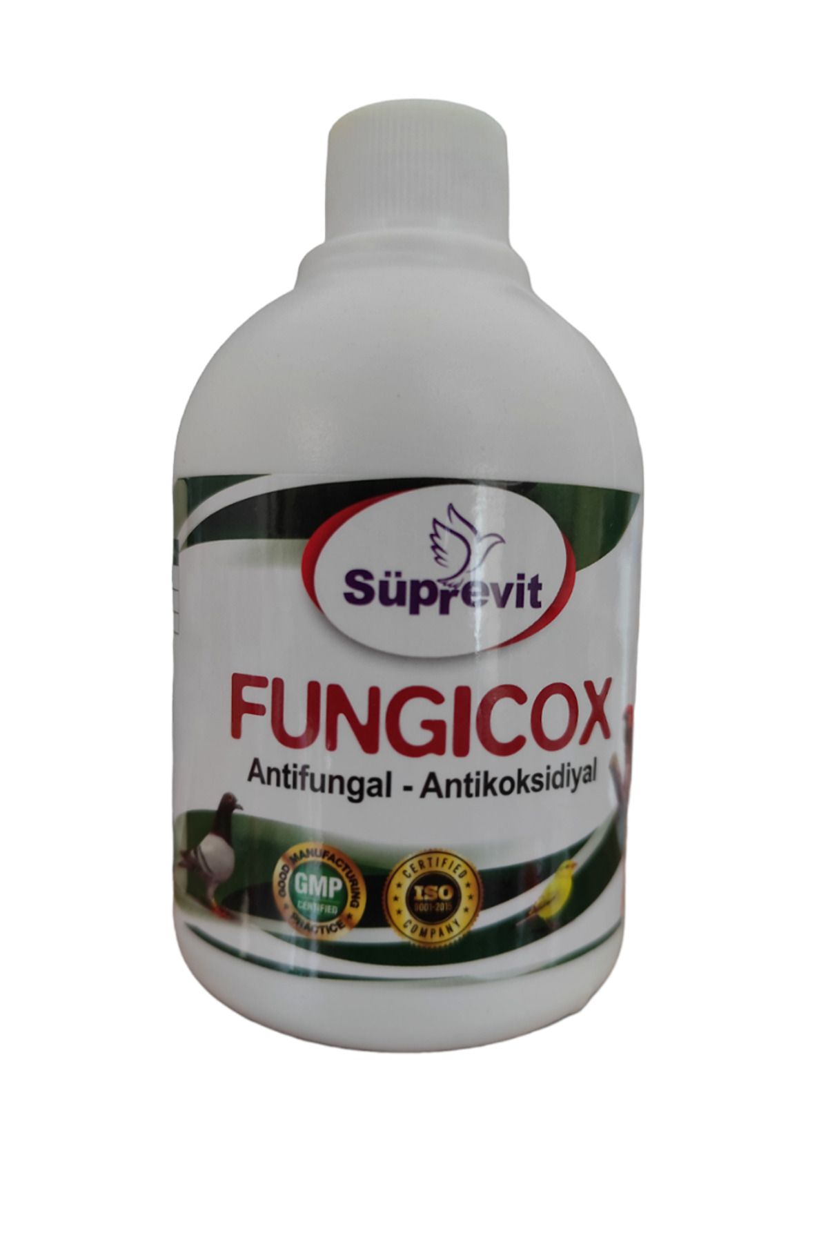 Fungicox 250 ML – Antifungal ve Antikoksidiyal Destek | Süprevit Kuş Takviyesi