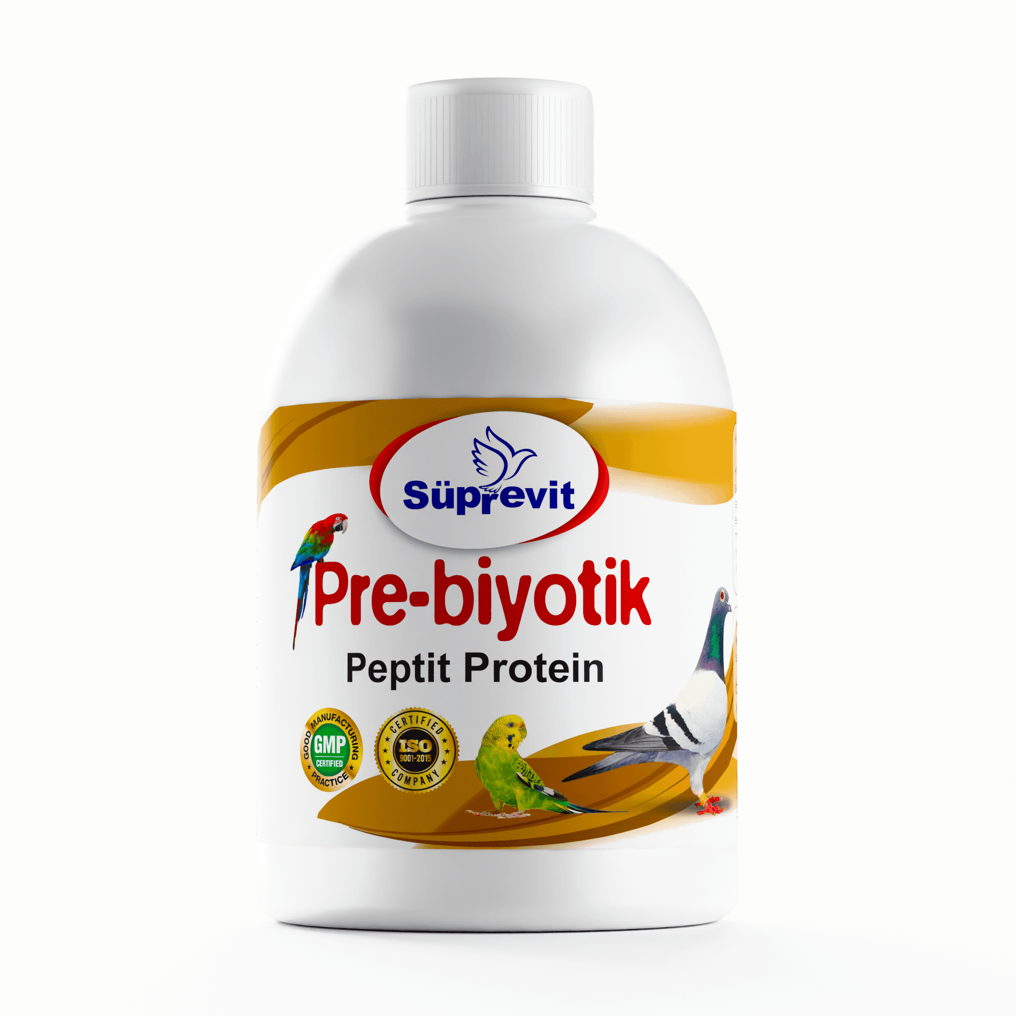 Süprevit Prebiyotik – Peptit Protein 500ml| Kanatlı Hayvanlar İçin Bağışıklık ve Sindirim Desteği