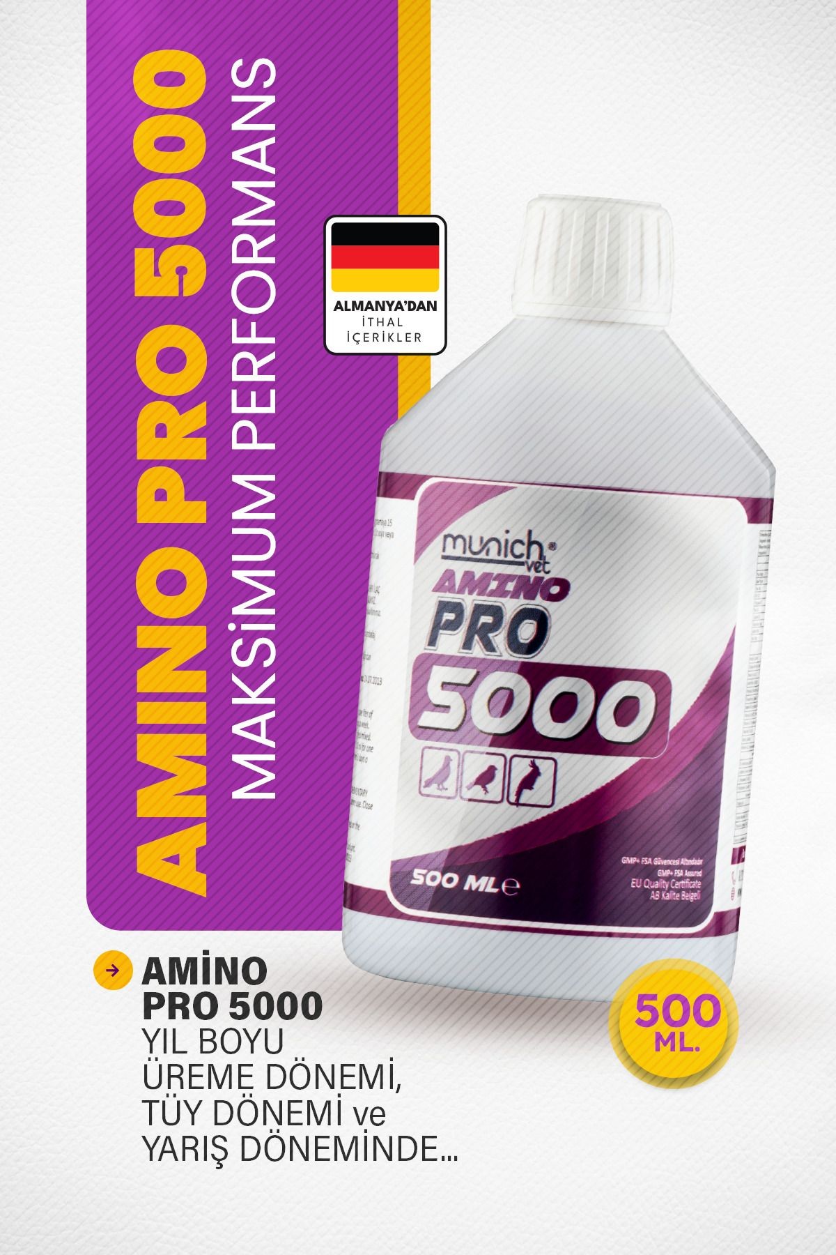 Amino Pro 5000 Amino Asit 500 Ml