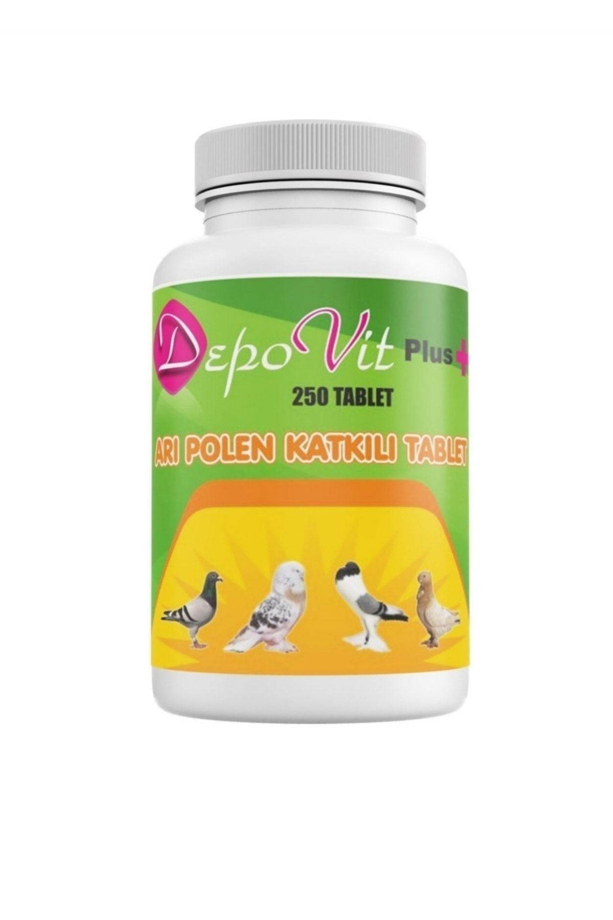 Depovit Plus Arı Polenli Güvercin Yavru Gelişim Tableti