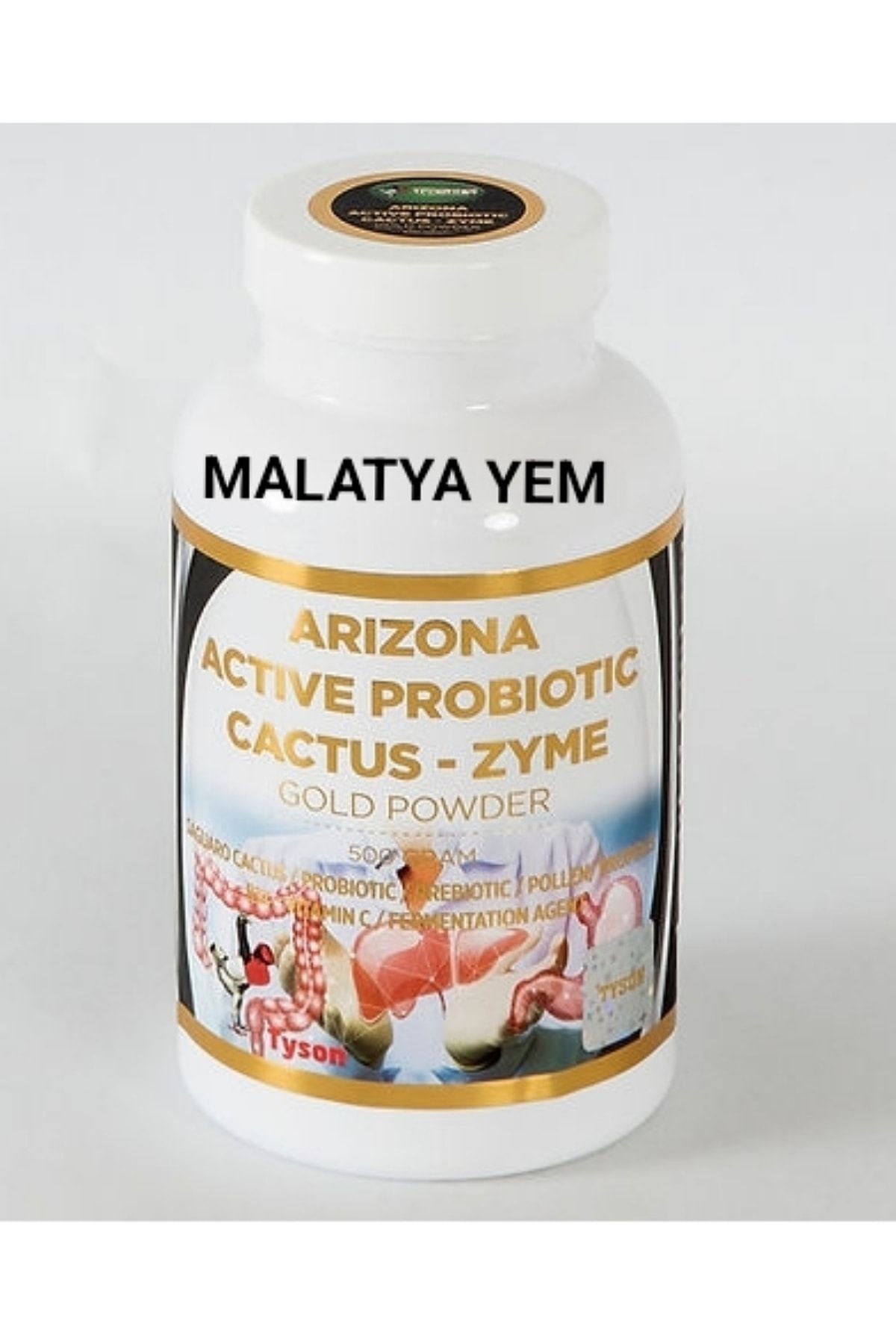 Arizona - Probiyotik Tozu , Sulu Ishali Önler - Sindirimi Düzenler 500 Gr