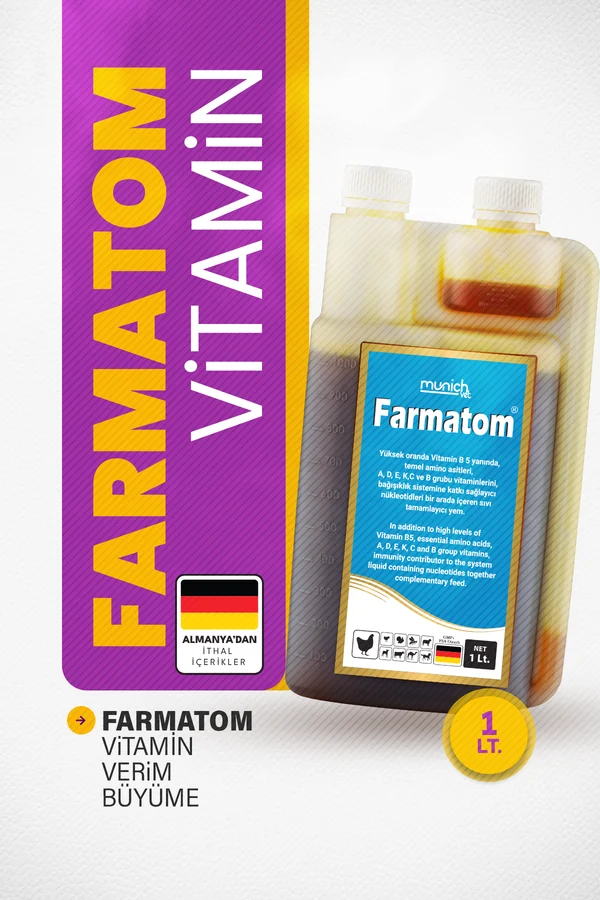 Farmatom 1000 ML – Güçlü Vitamin Takviyesi
