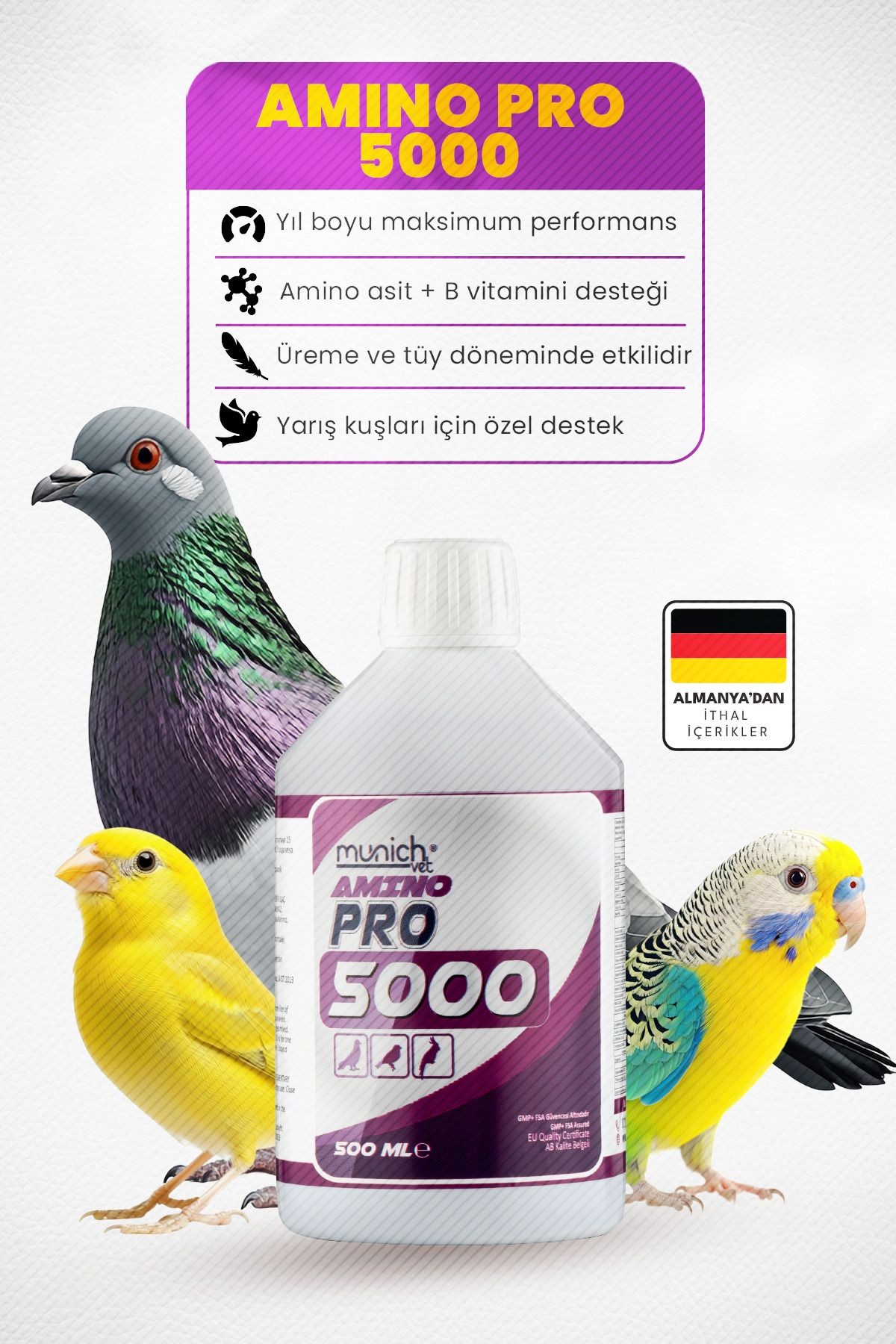 Amino Pro 5000 Amino Asit 500 Ml