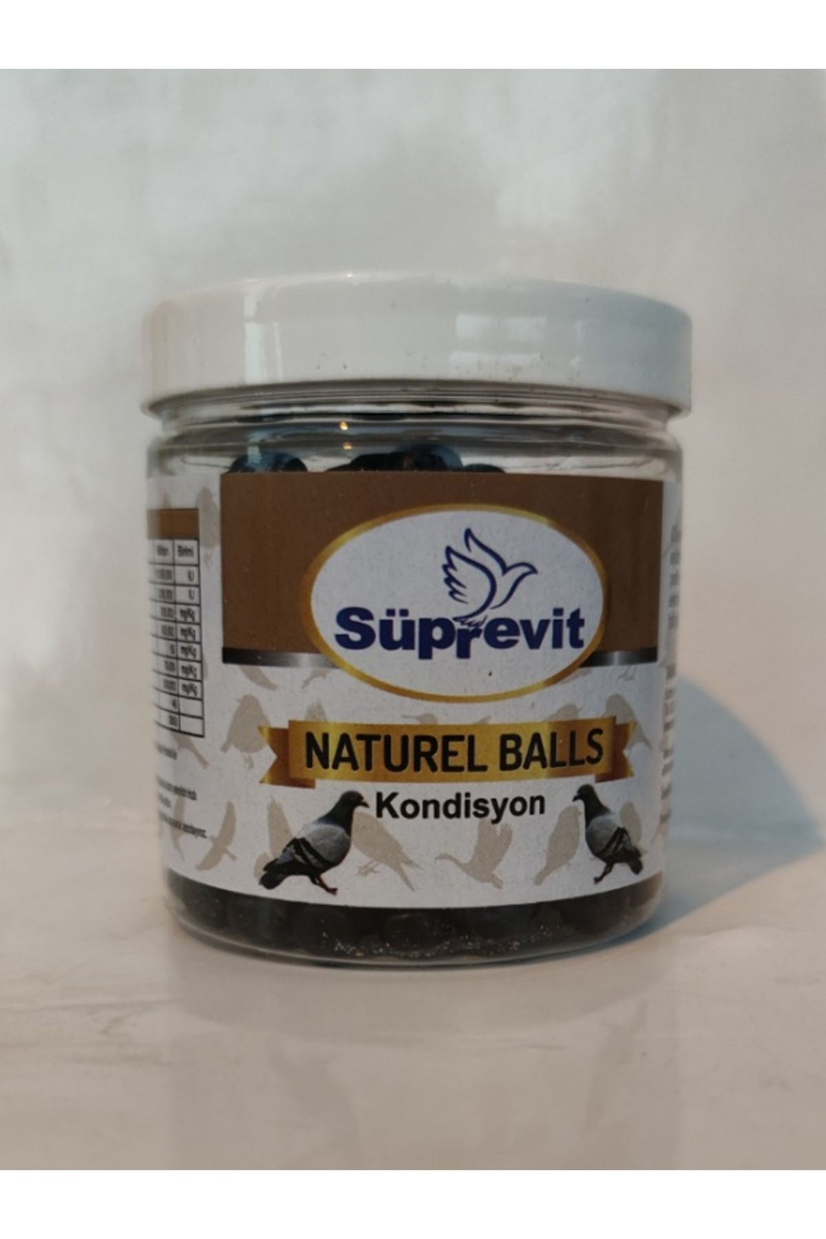 3 Kutu Naturel Balls Güvercin Kondisyon - Yavru Güvercin Hapı 450Gr