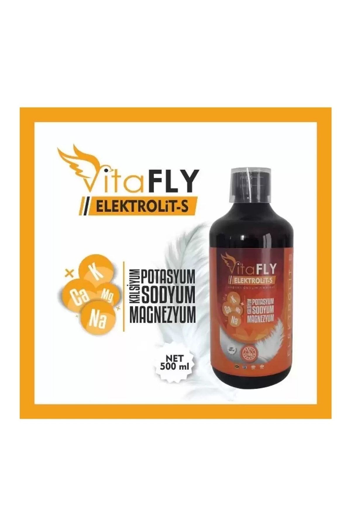 Vitafly Elektrolit-s 500 Ml (güvercinler Için)