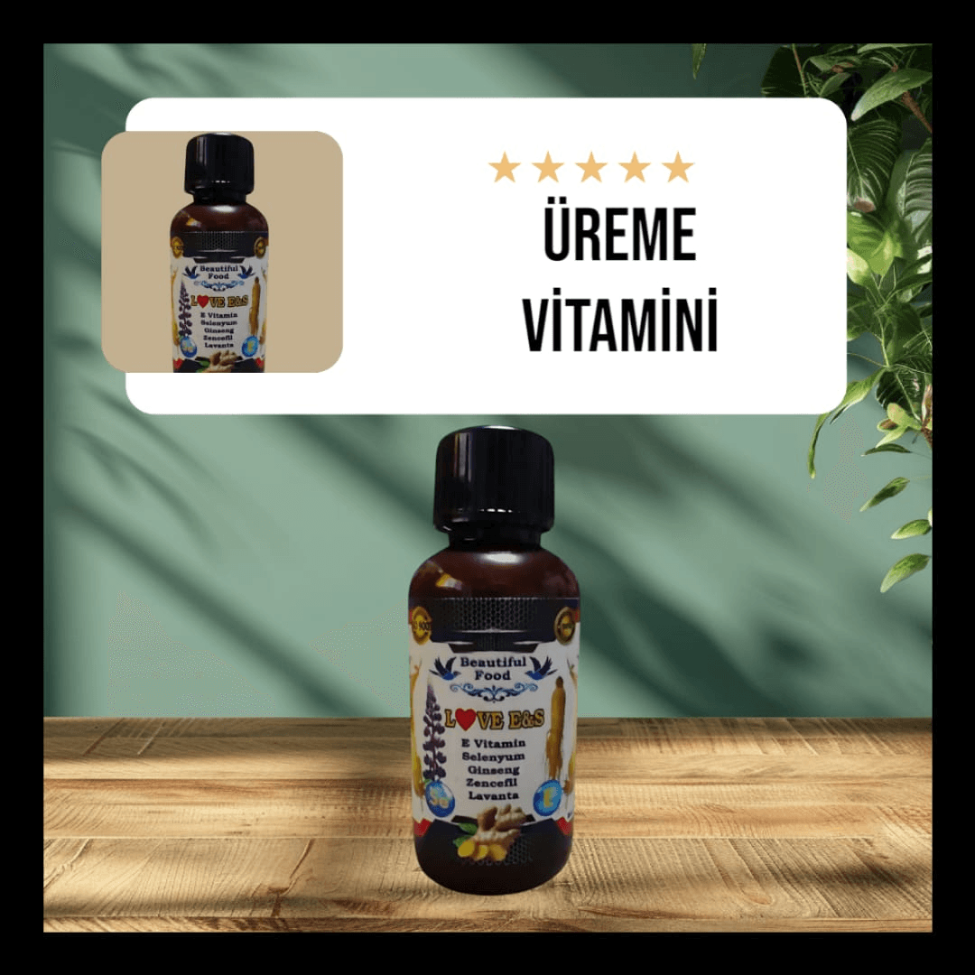 Beautiful Food Love E&S 100 ML – Kuşlar İçin Üreme Vitamini & Yumurta Verimi Artırıcı