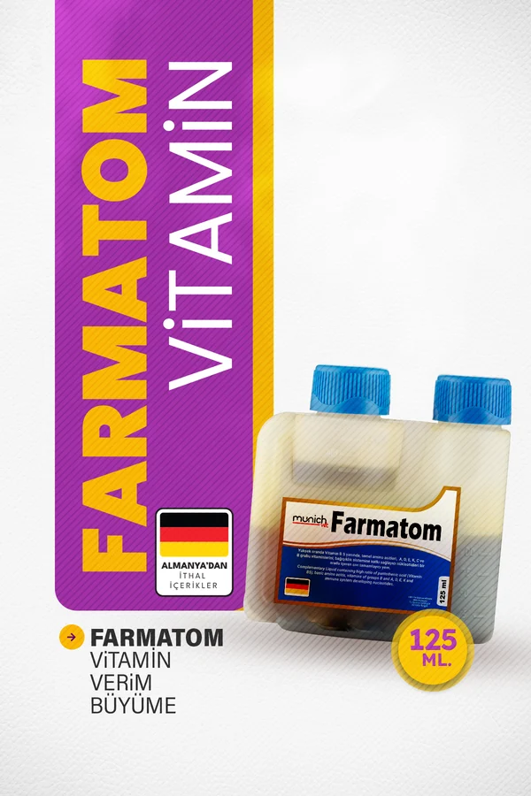 Farmatom 125 ML – Güçlü Vitamin Takviyesi