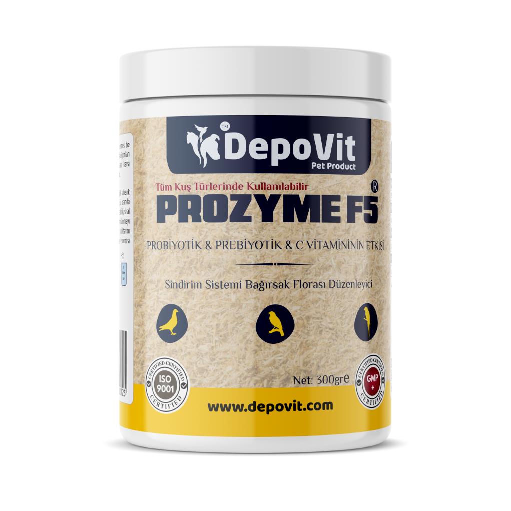 Prozyme F5 Probiyotik Ve Multienzimler-Probiyotik 300Gr