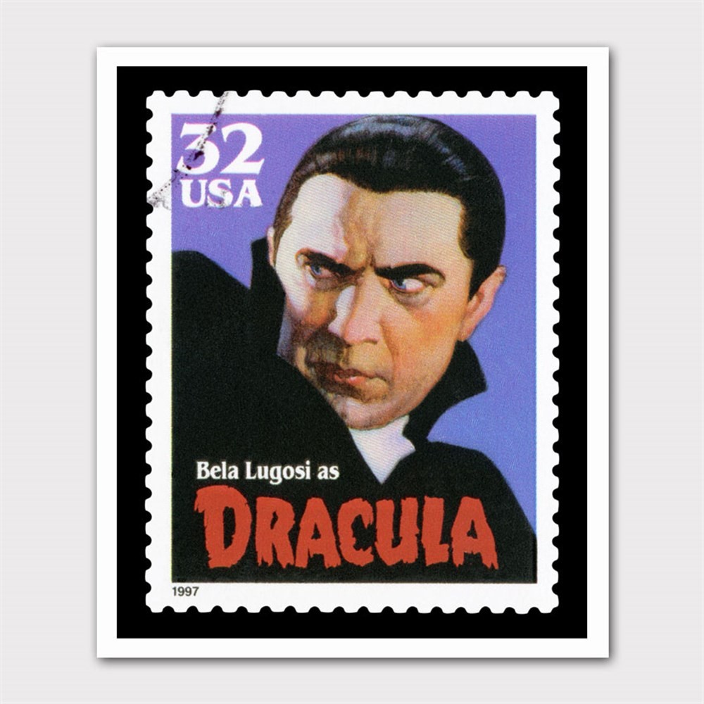 Eski Dracula Film Pulu Kanvas Tablo