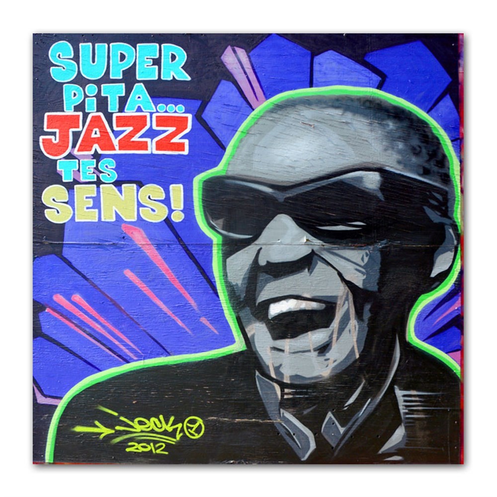Ray Charles Jazz Tes Sens Kanvas Tablo
