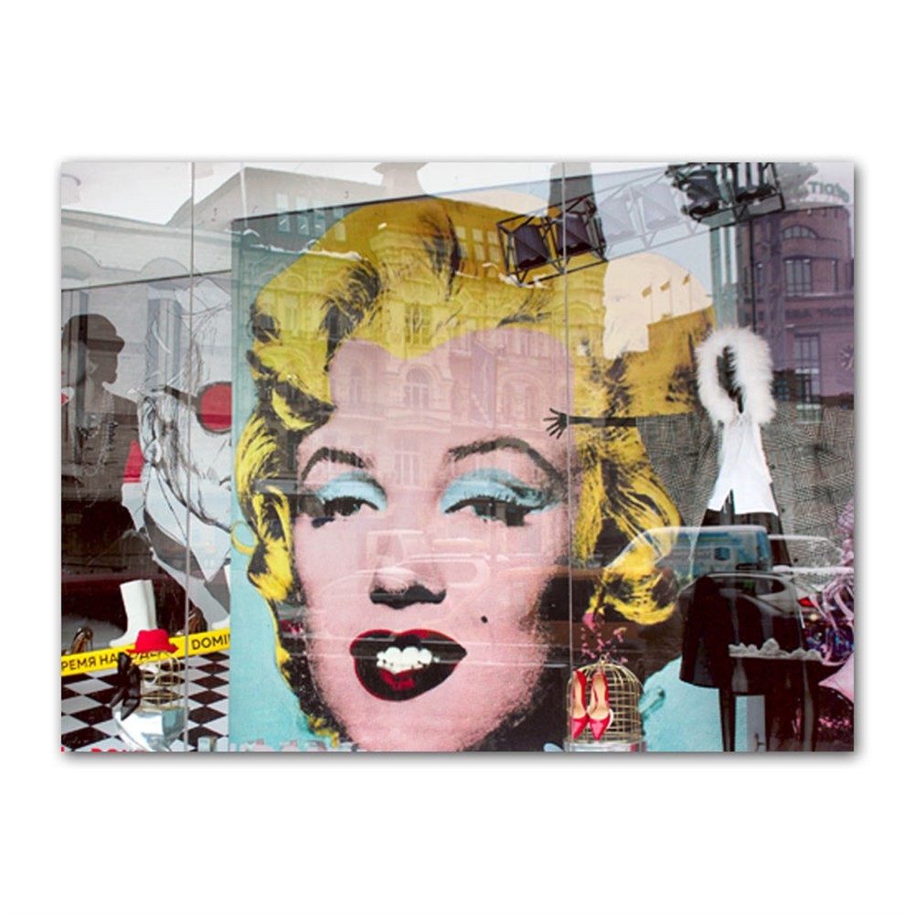 Grafiti Marilyn Monroe Kanvas Tablo