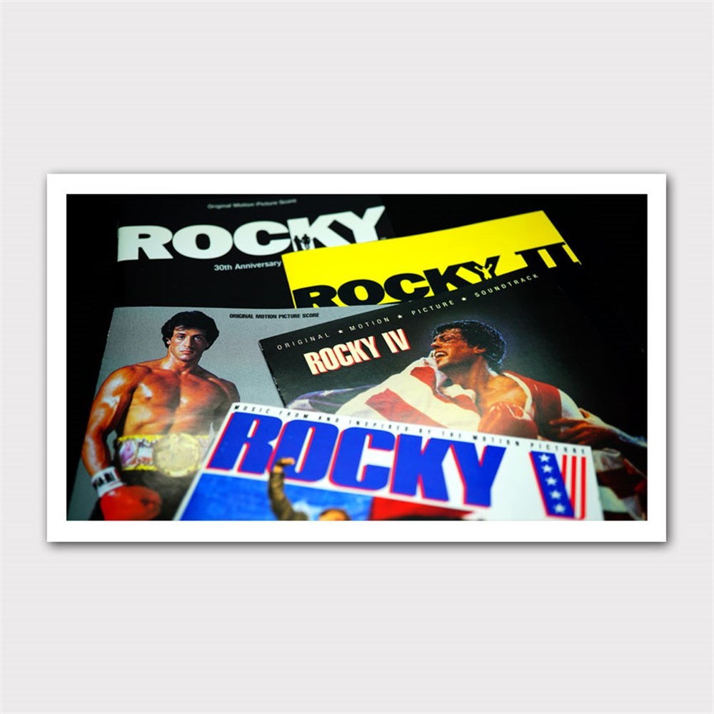 Rocky Film Posterleri Kanvas Tablo