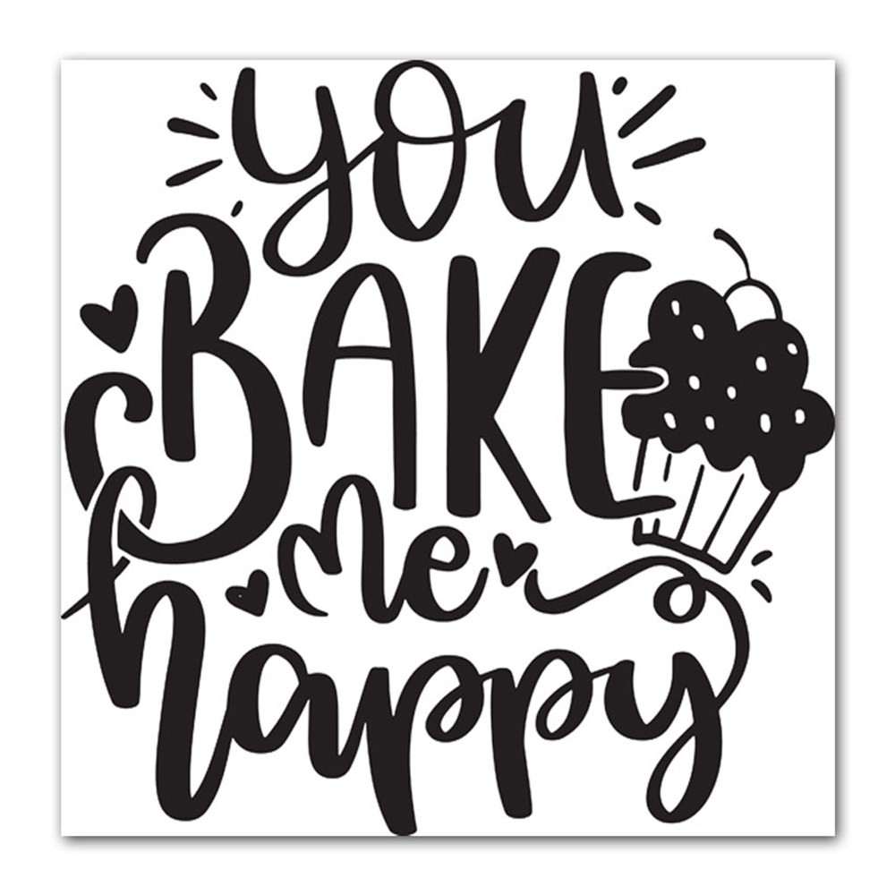 You Bake Me Happy Kanvas Tablo