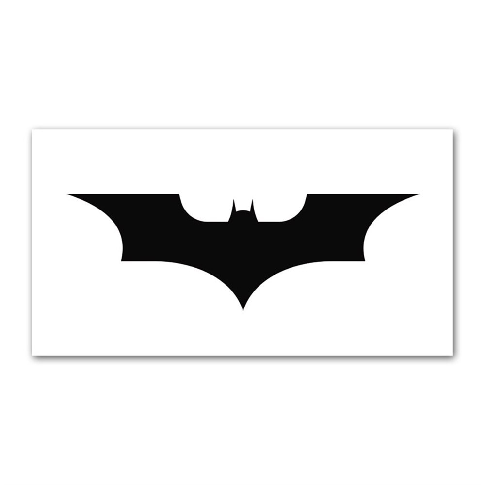 Siyah Batman Logo Kanvas Tablo