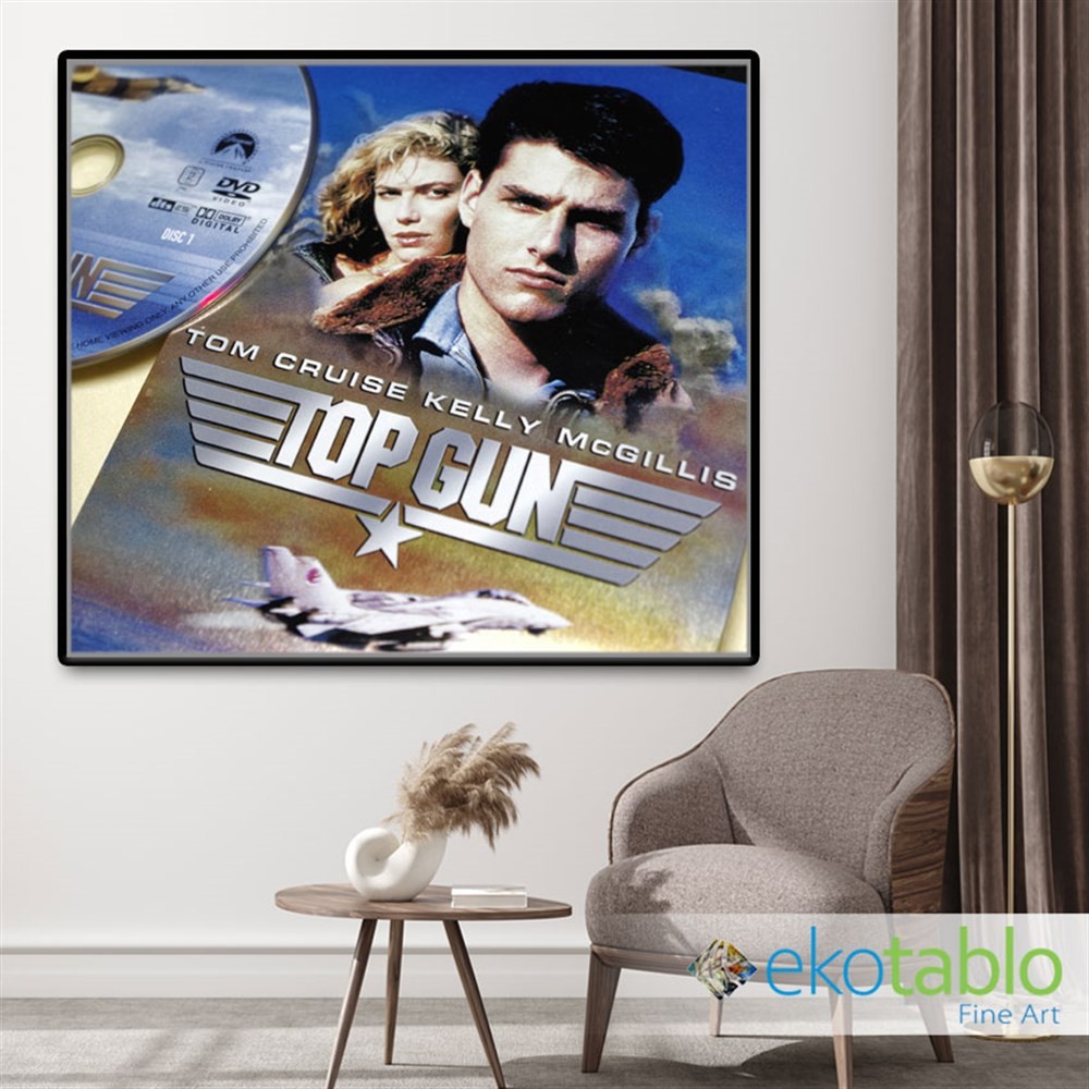 Top Gun Tom Cruise Kanvas Tablo
