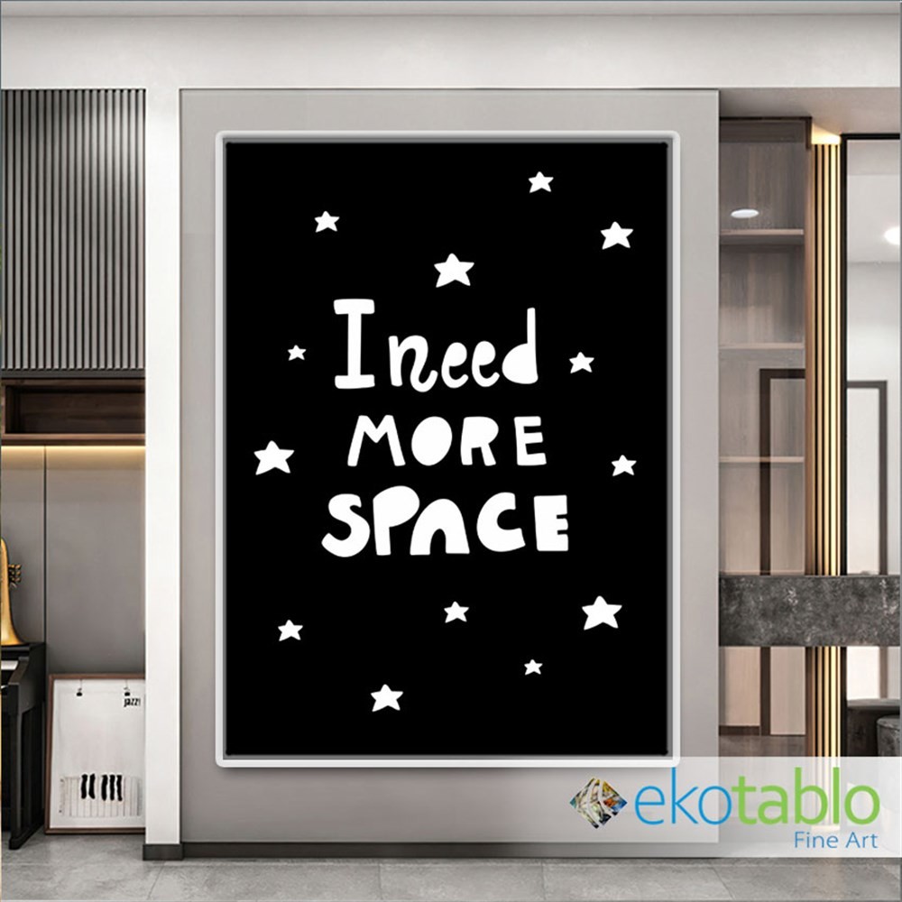 I Need More Space Kanvas Tablo