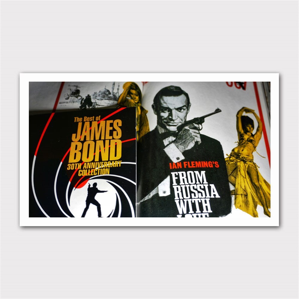 James Bond Posteri Kanvas Tablo