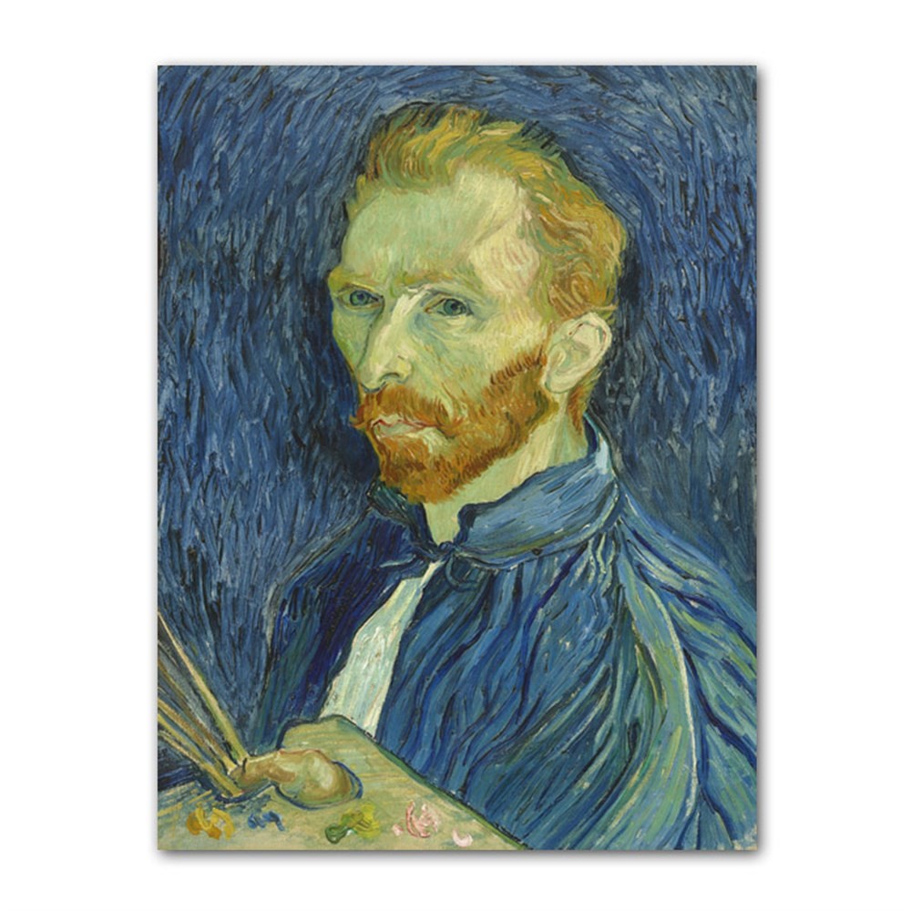 Van Gogh Kendi Portresi Kanvas Tablo