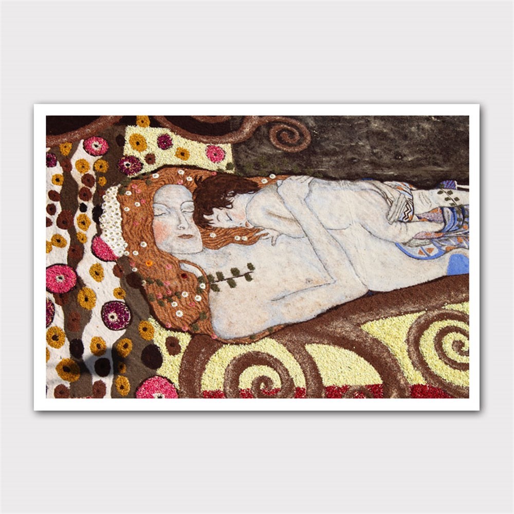 Gustav Klimt Anne Çocuk Kanvas Tablo