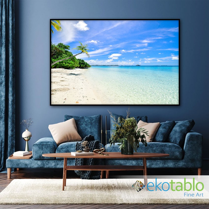 Kumsal ve Deniz Kanvas Tablo image