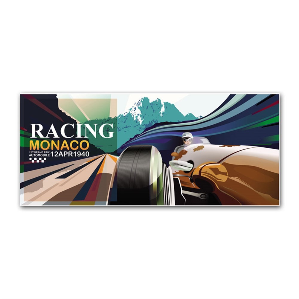 Racing Monaco Kanvas Tablo