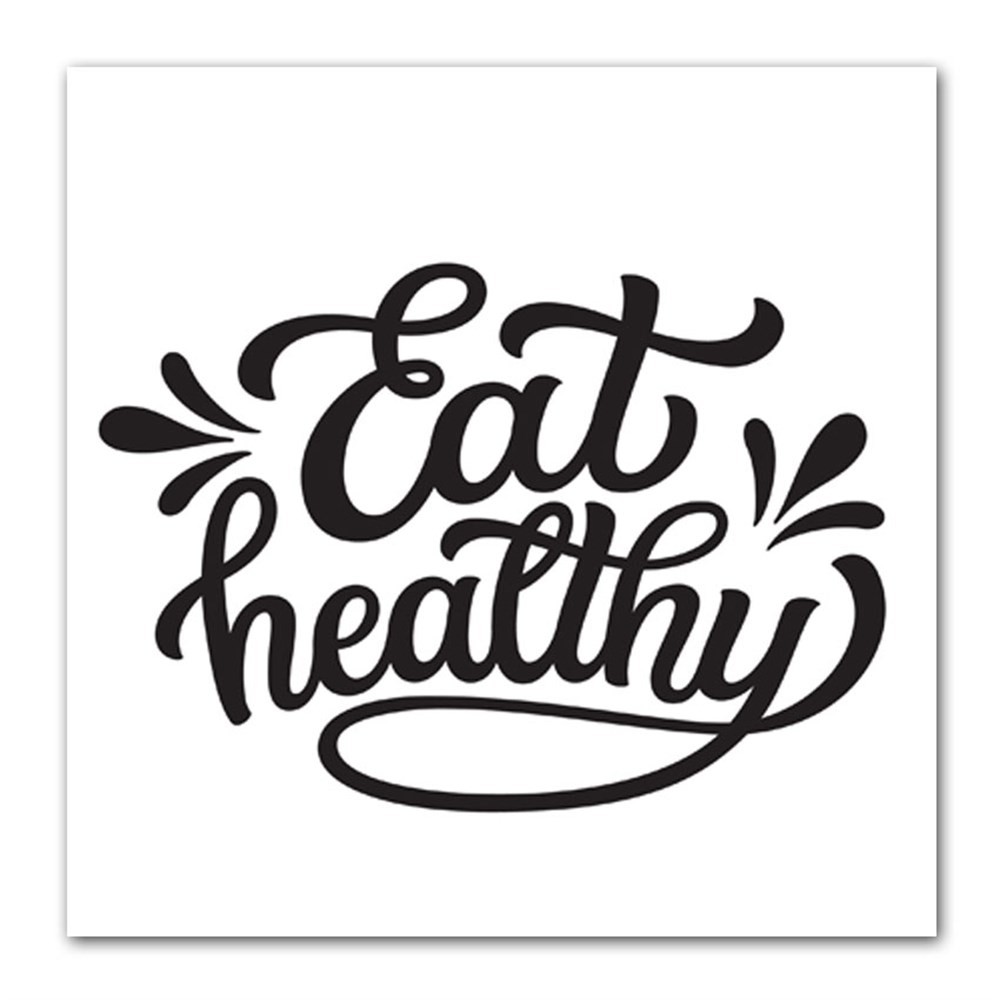 Sağlıklı Beslenin Kanvas Tablo
