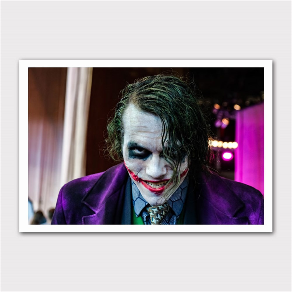 Heath Ledger Joker Kanvas Tablo