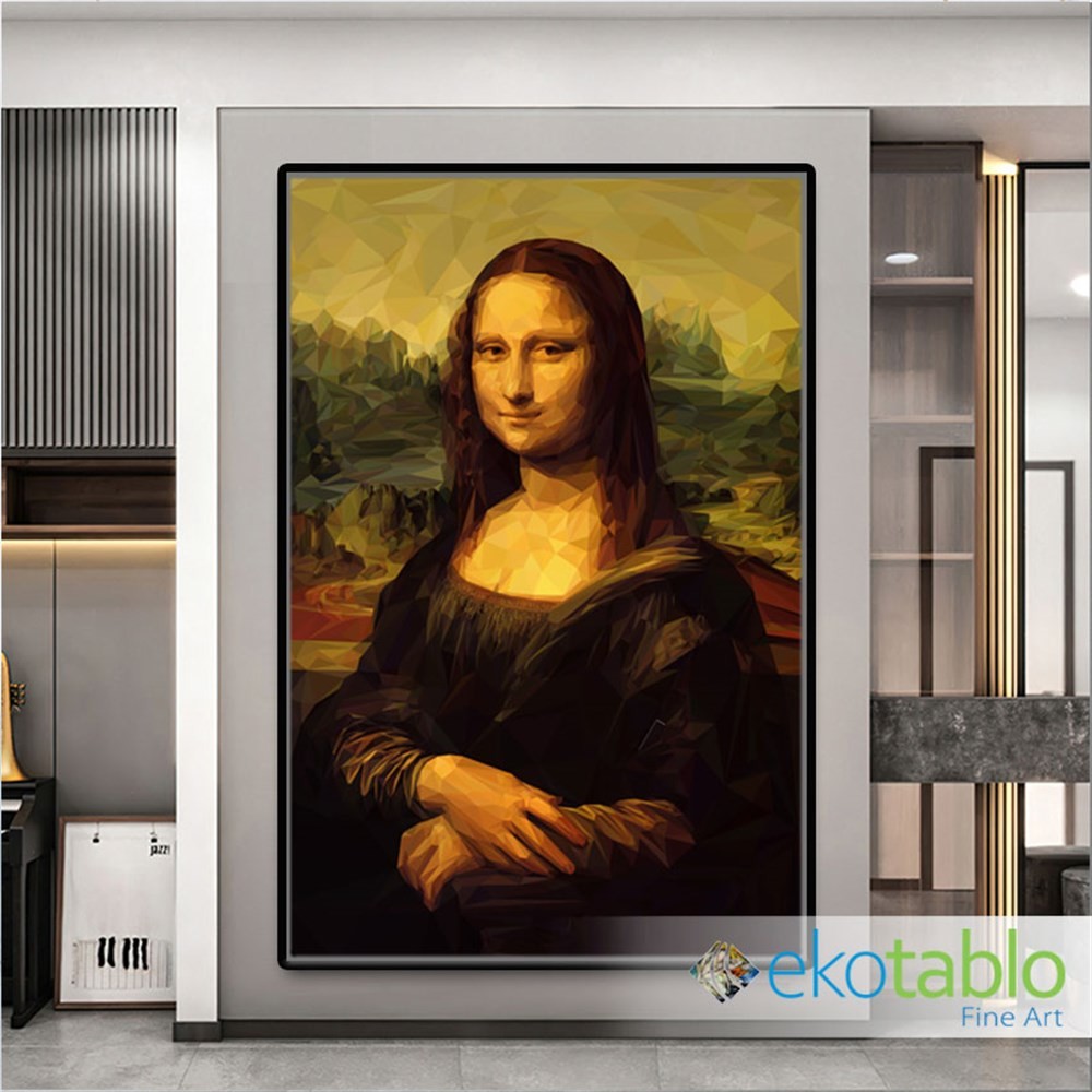 Mona Lisa Kanvas Tablo image