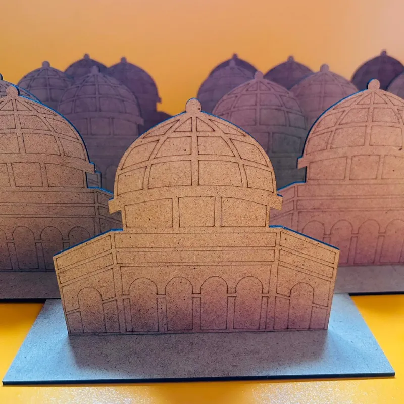 Standlı Kubbetüs Sahra (Boyamaya Uygun)