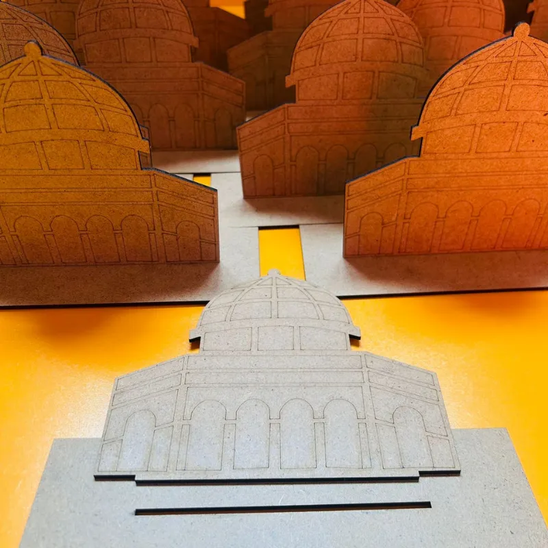 Standlı Kubbetüs Sahra (Boyamaya Uygun)