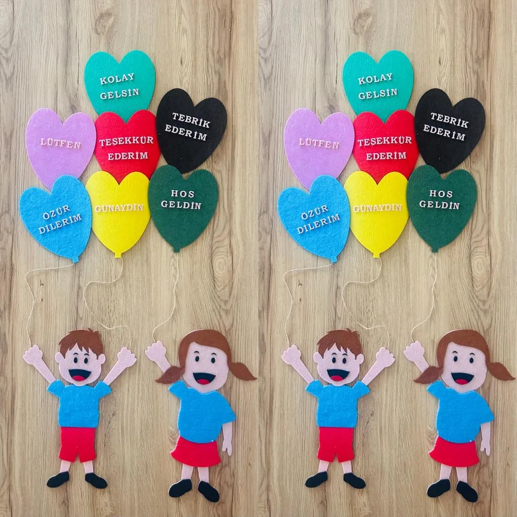 Keçeden Nezaket Sözcükleri