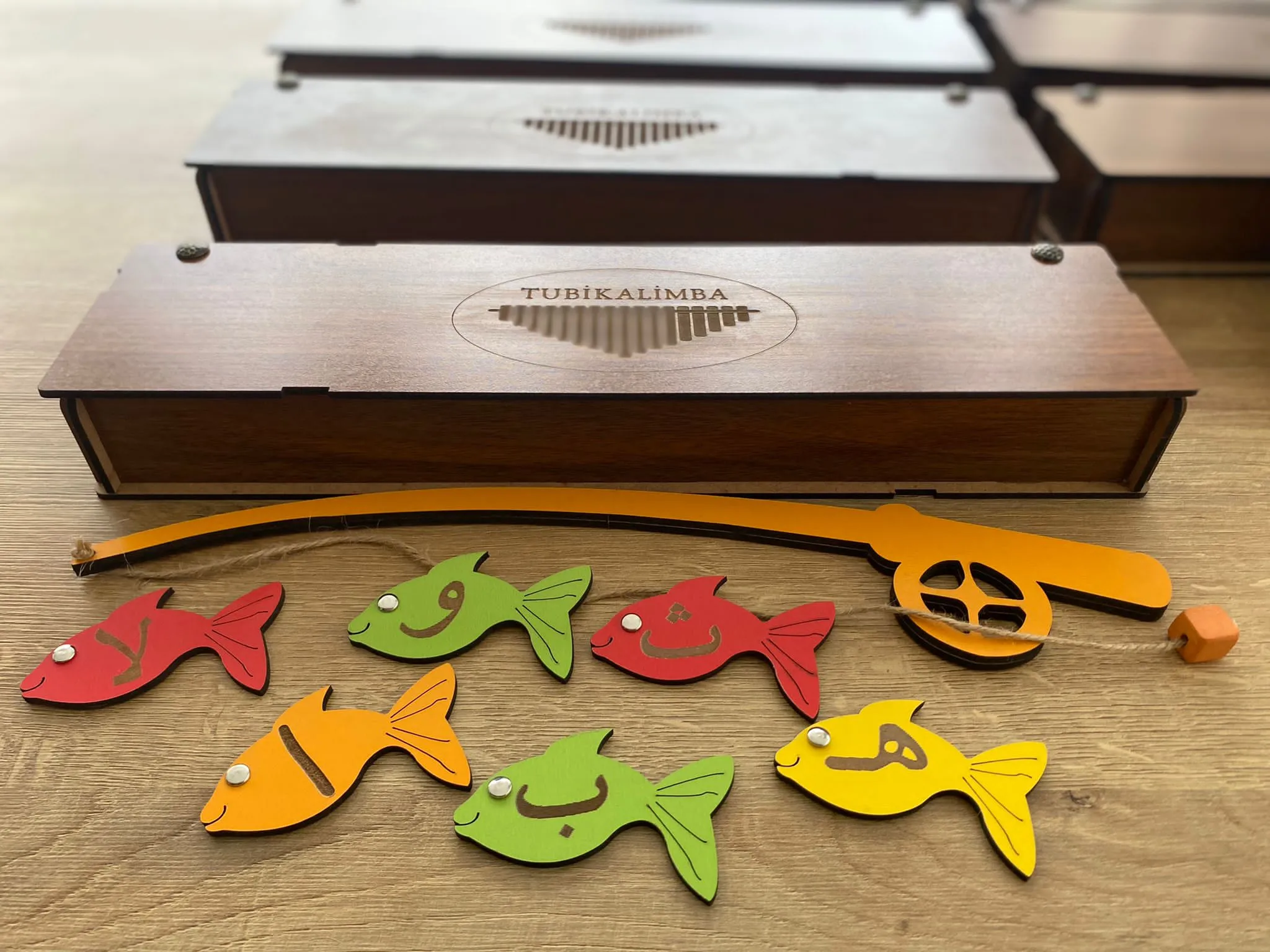 Mıknatıslı Balık Tutma Oyunu (Elif-Ba)