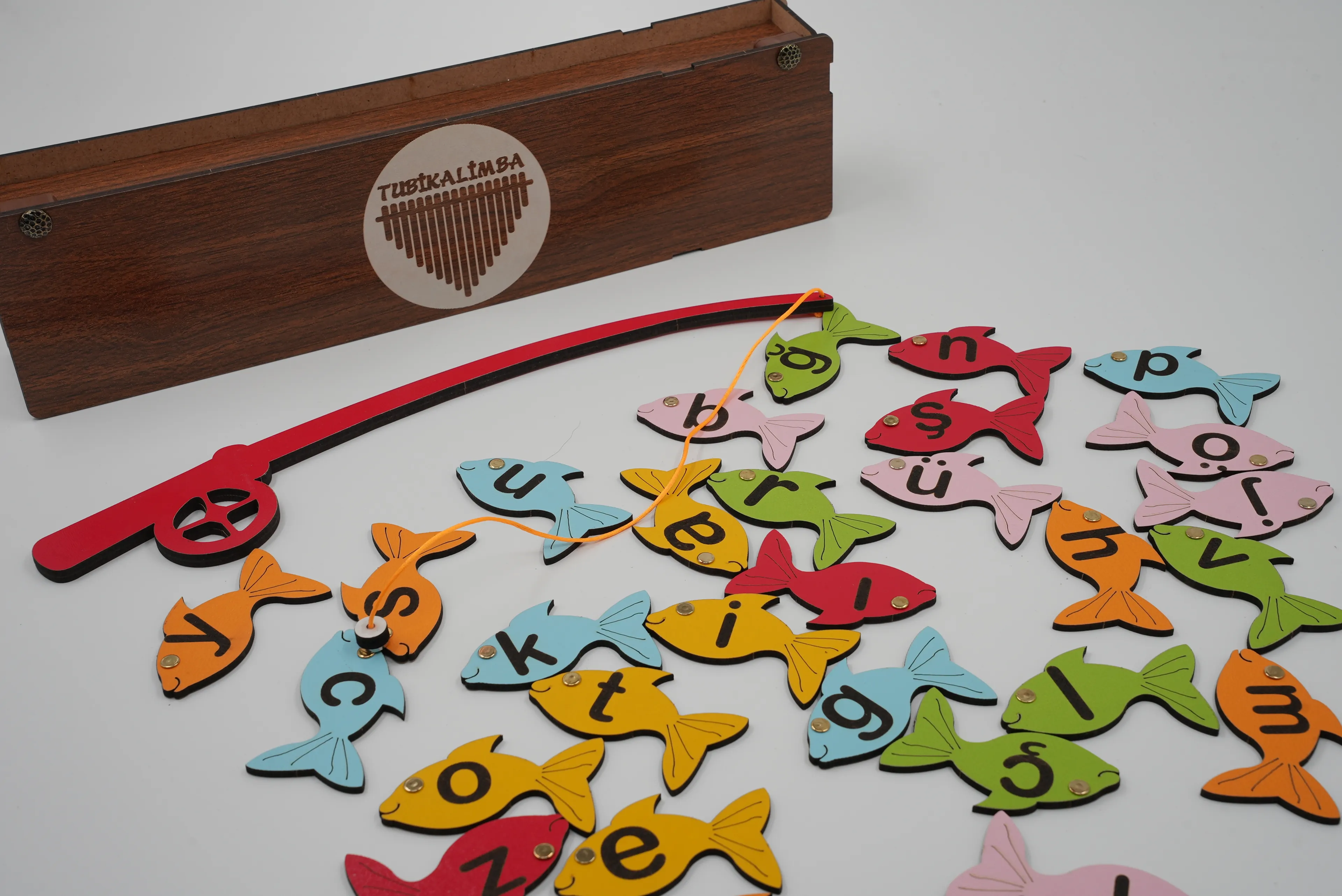 Mıknatıslı Balık Tutma Oyunu (Türkçe Alfabe)