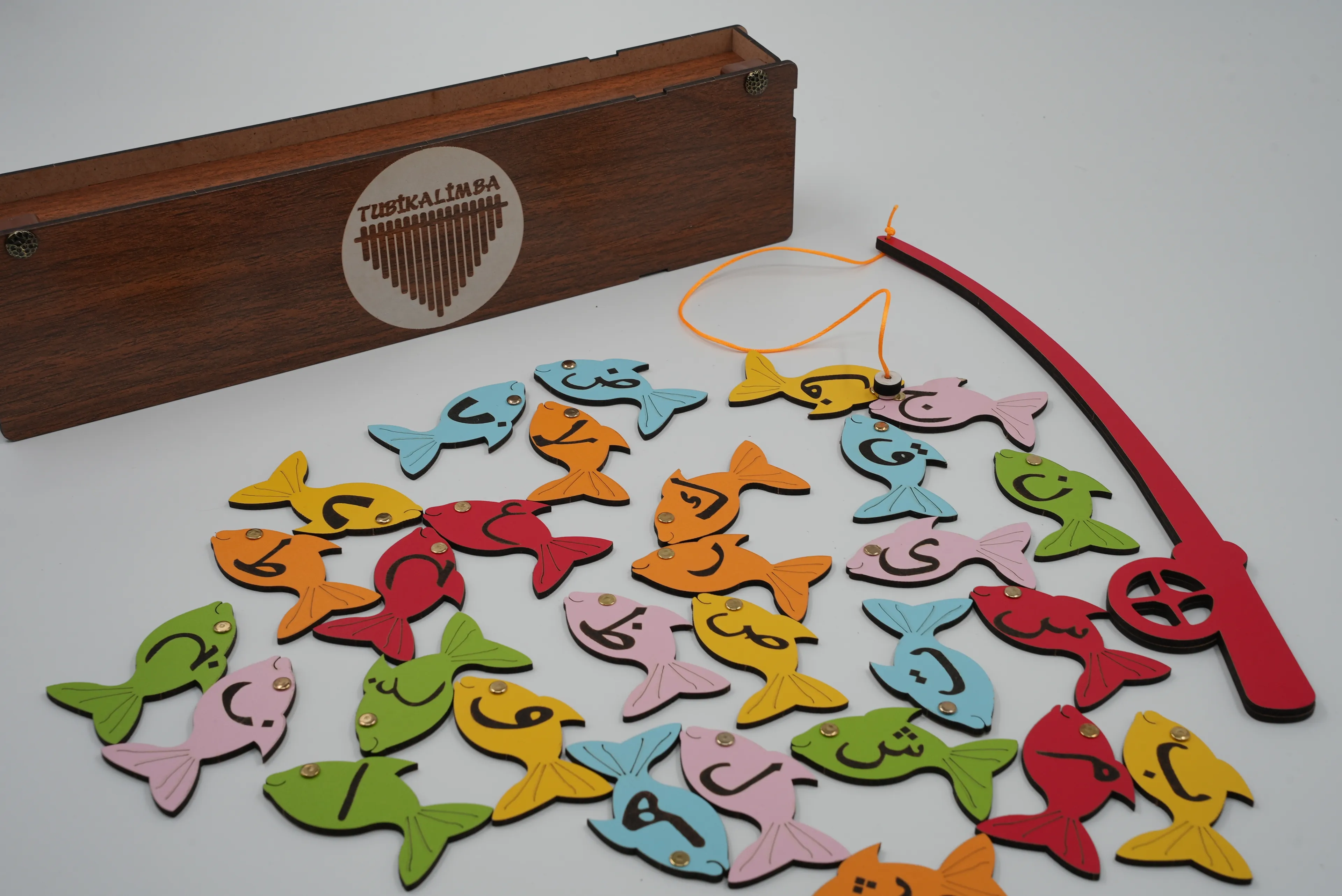 Mıknatıslı Balık Tutma Oyunu (Elif-Ba)