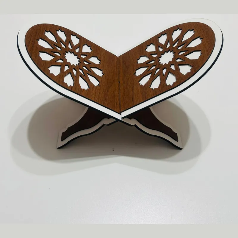 Küçük Boy Ahşap Kuran Rahlesi