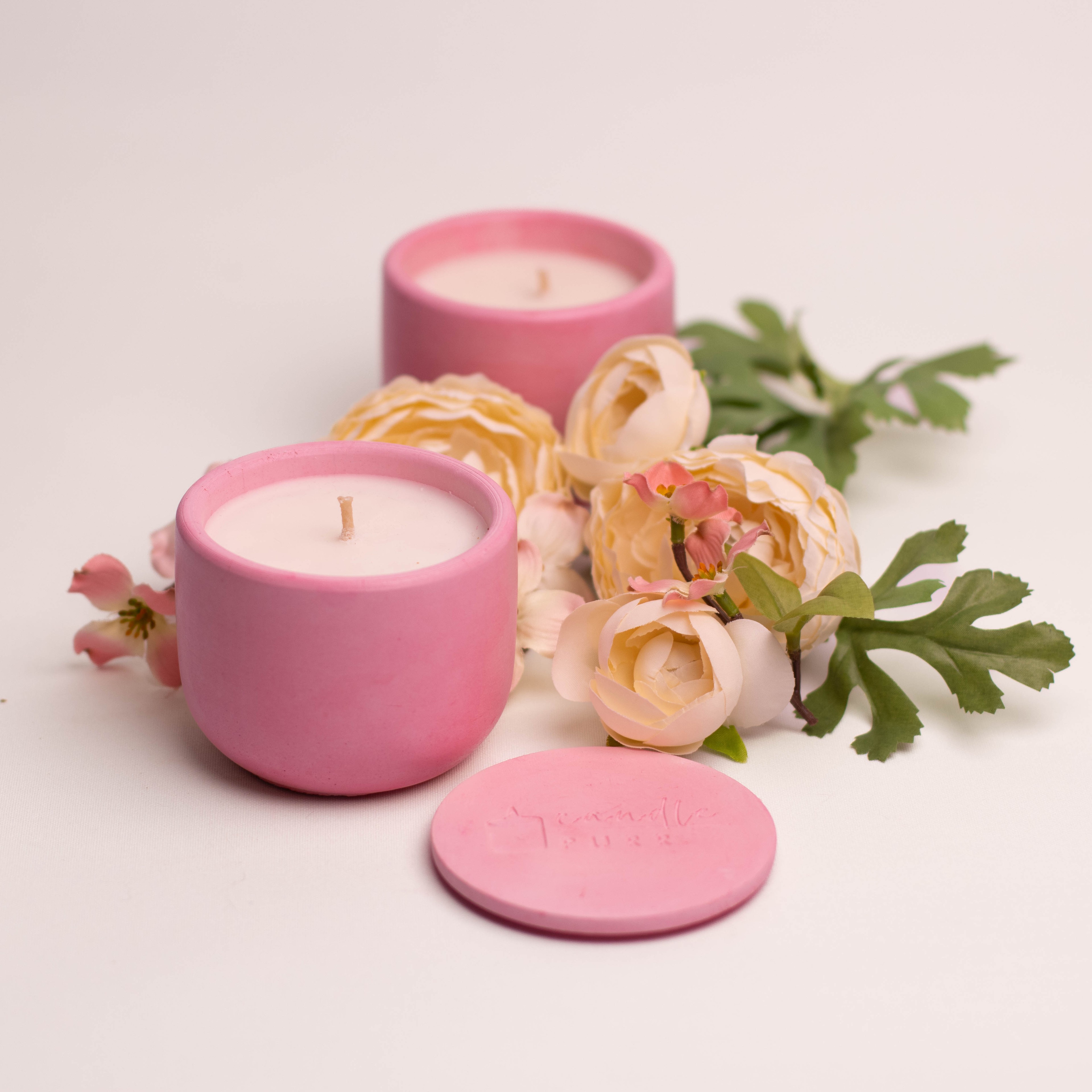 Blush Candle – Handcrafted Soy Wax