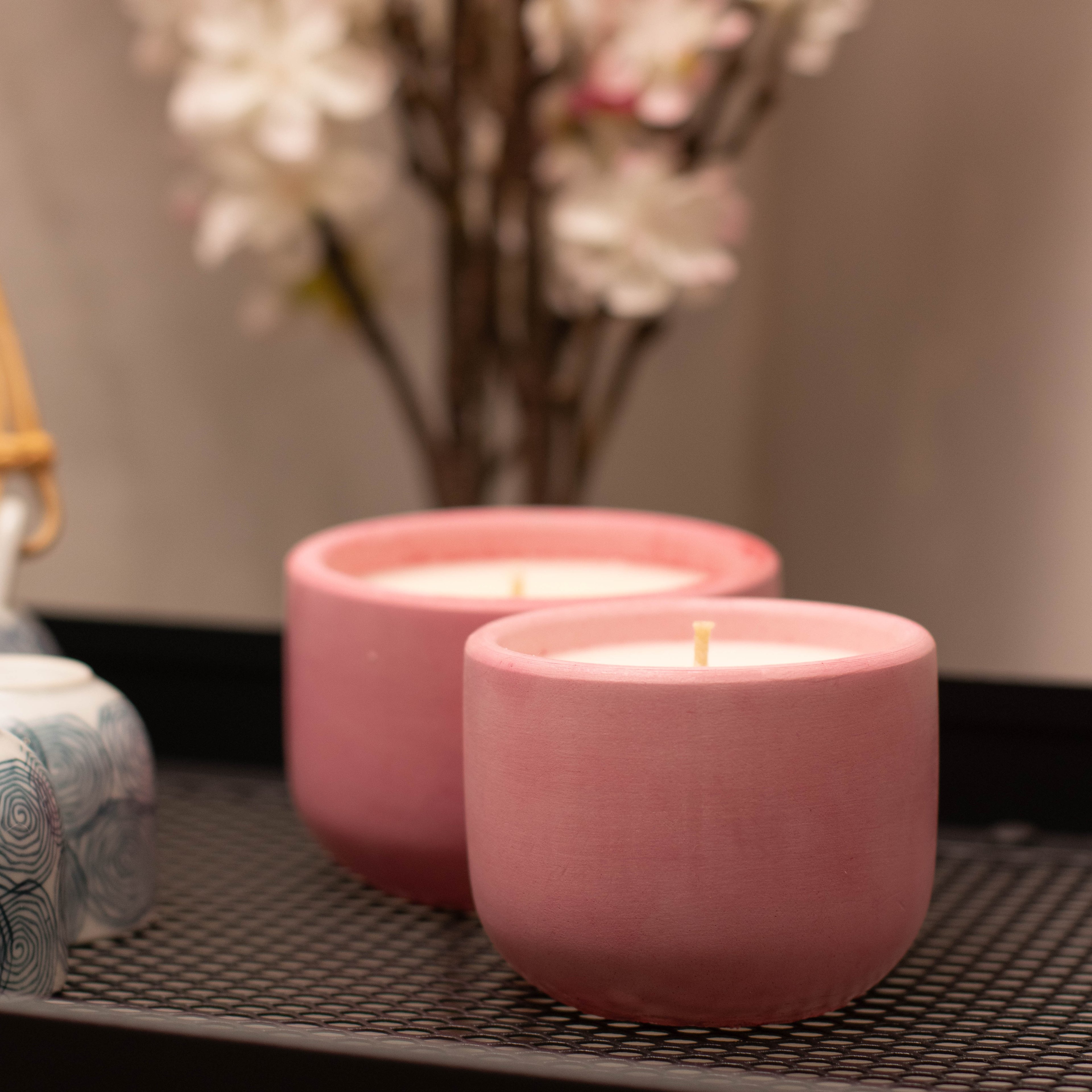 Blush Candle – Handcrafted Soy Wax - 130 gram