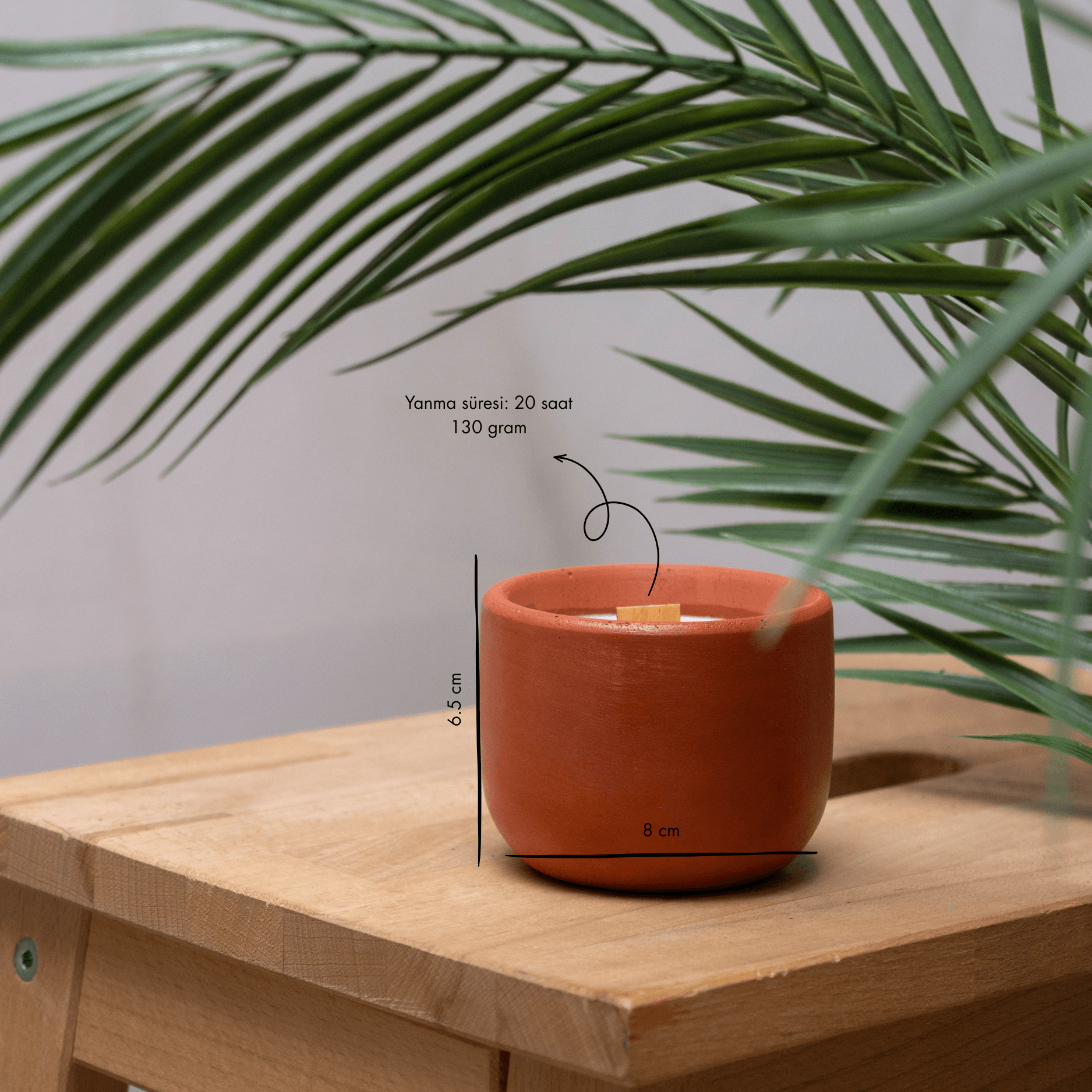Terracotta Candle - Handcrafted Soy Wax