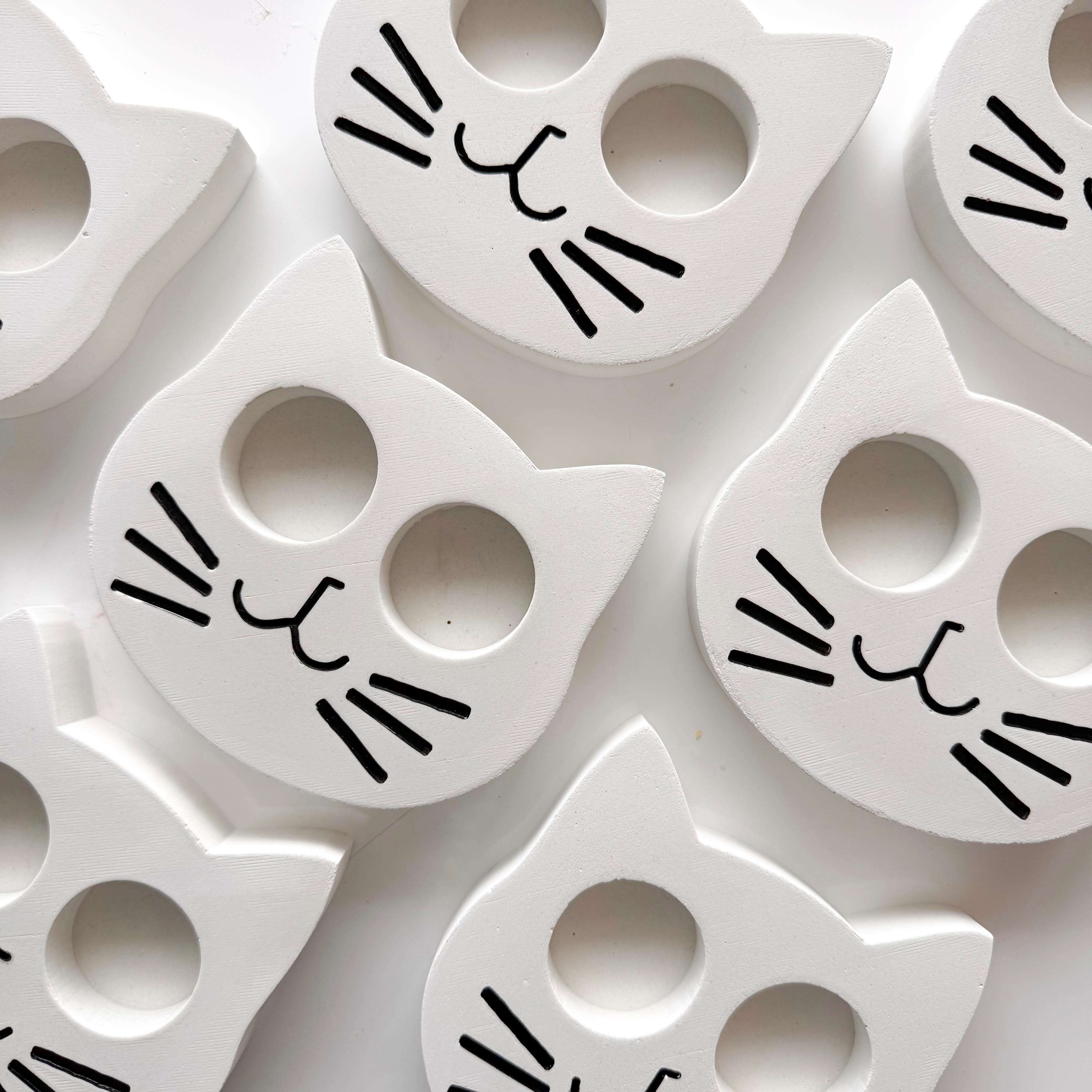 Purrfect Tealight - Turuncu