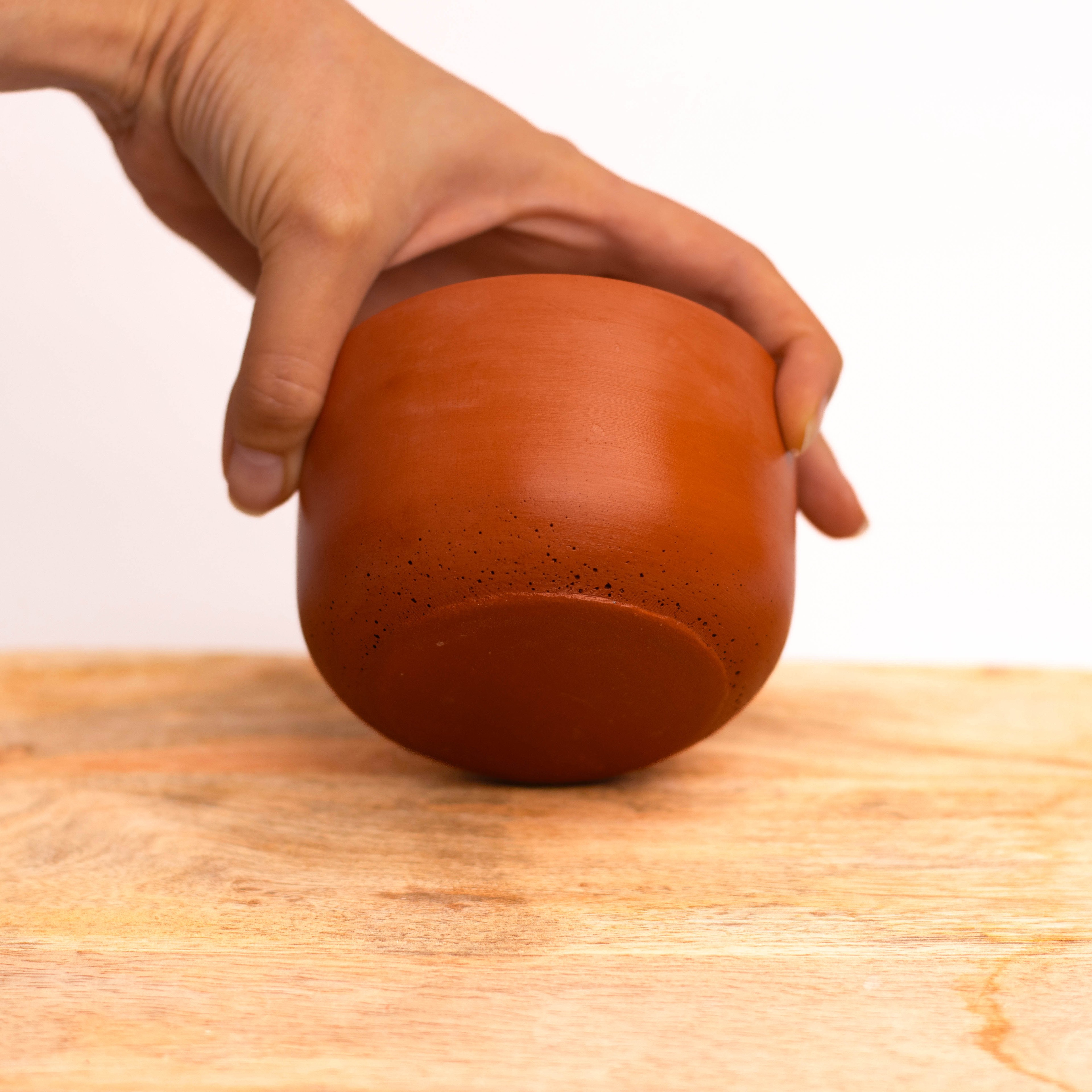 Terracotta Candle - Handcrafted Soy Wax 200gr Cinnamon Frost