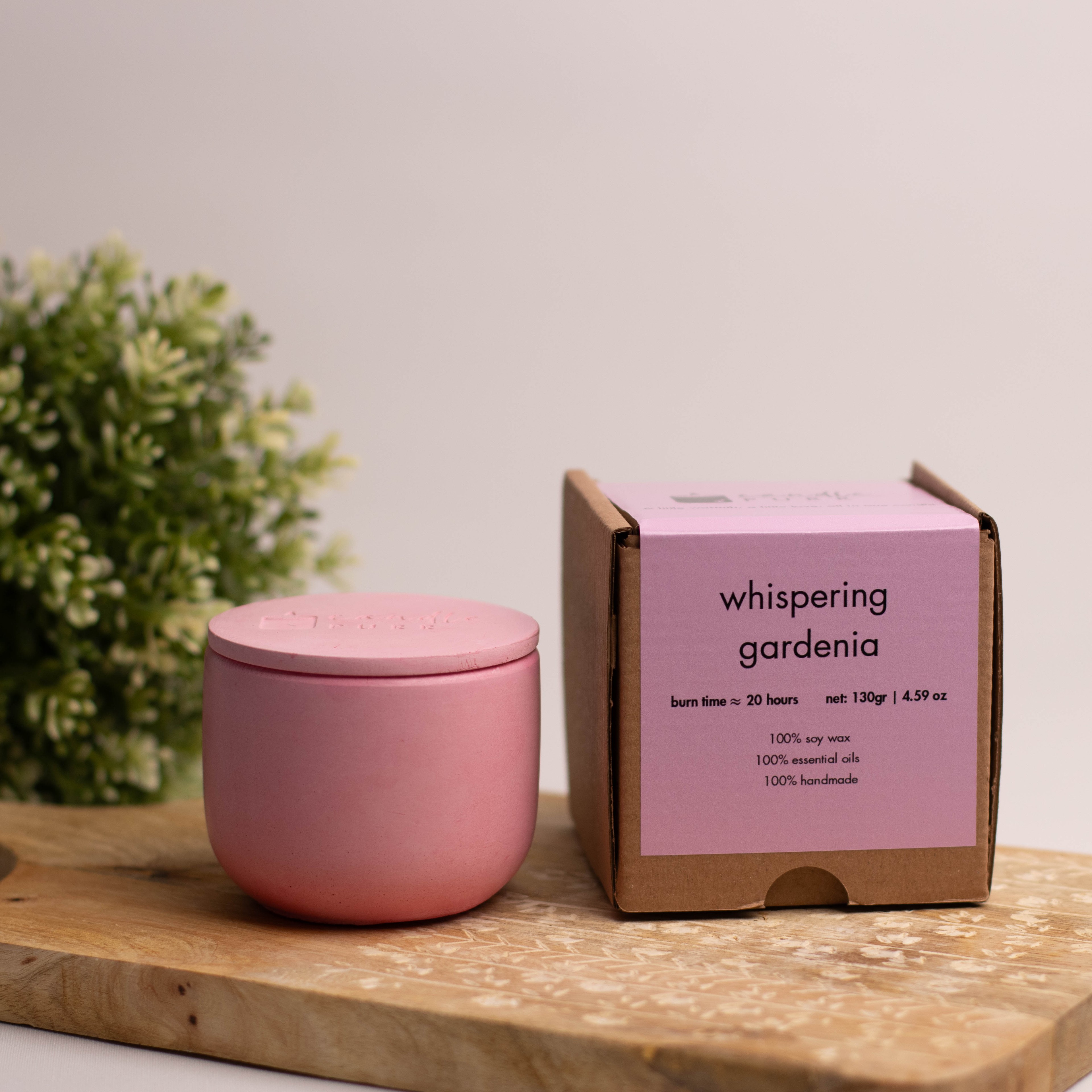 Blush Candle – Handcrafted Soy Wax