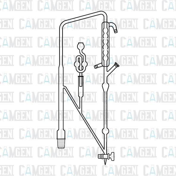 CLEVENGER CAM APARATI BOROSİLİKAT 5ML-Camgen