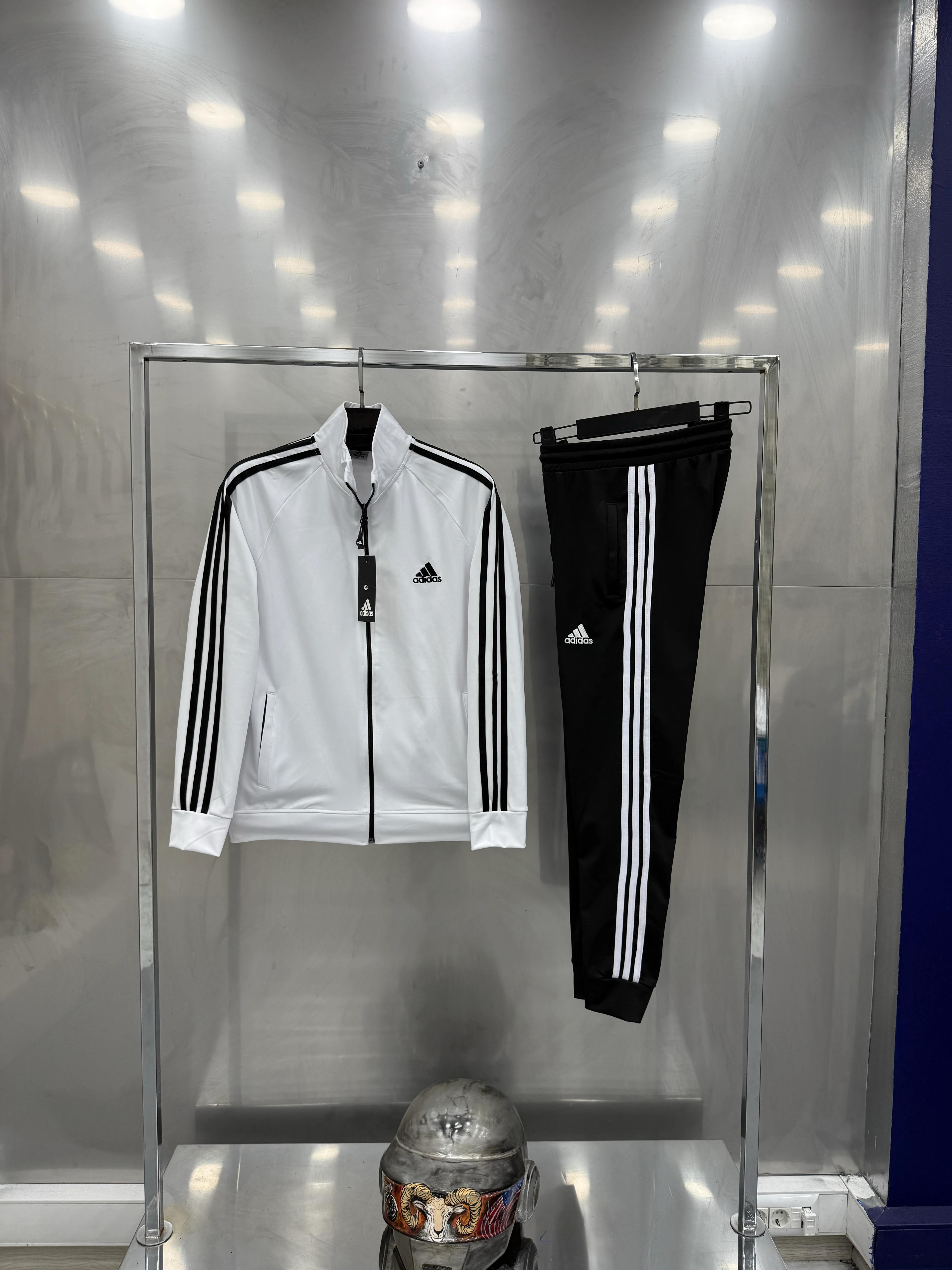 Ads Klasik Eşofman Takımı Beyaz 