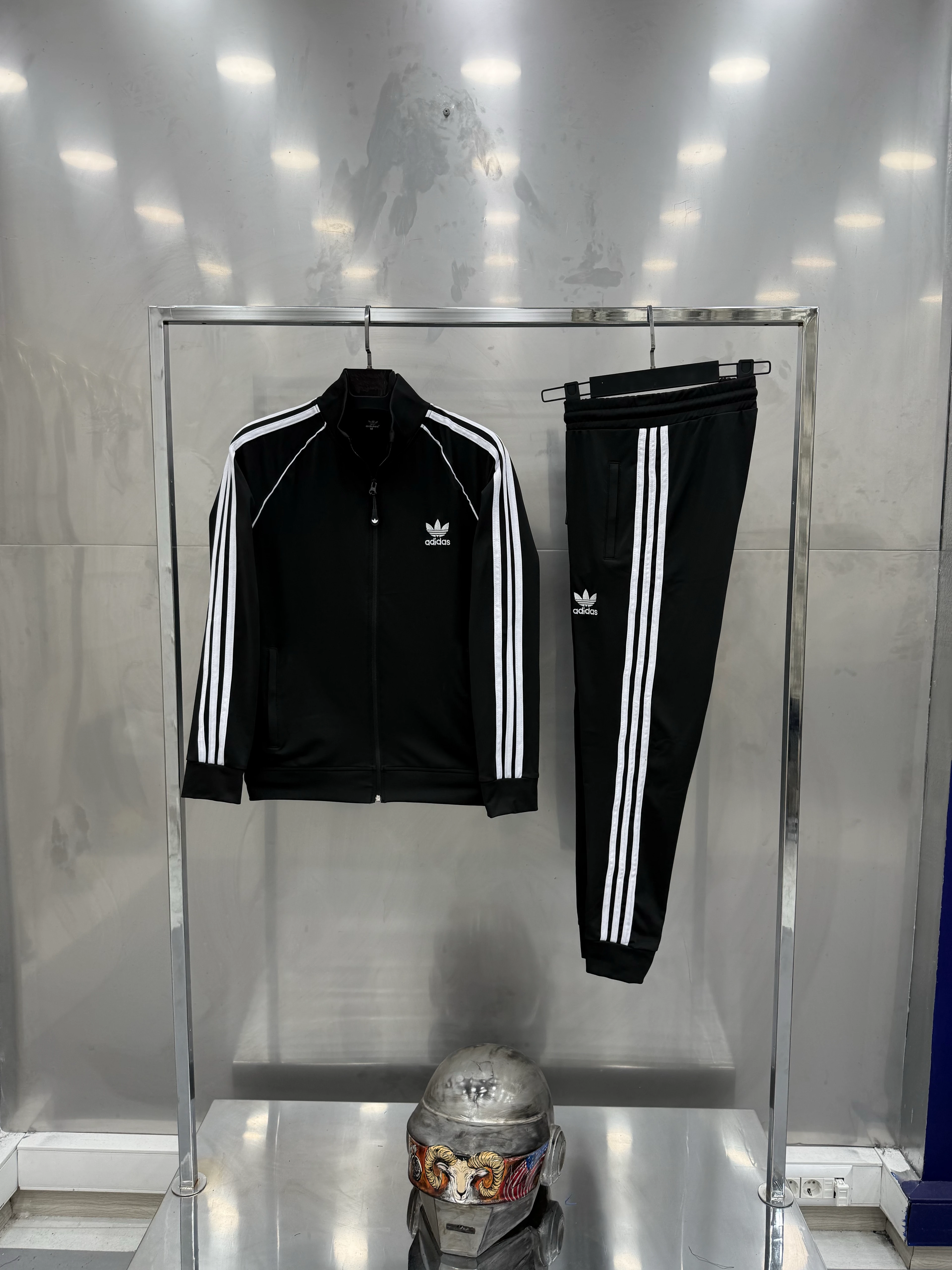 Ads Yaprak Eşofman Takımı Siyah