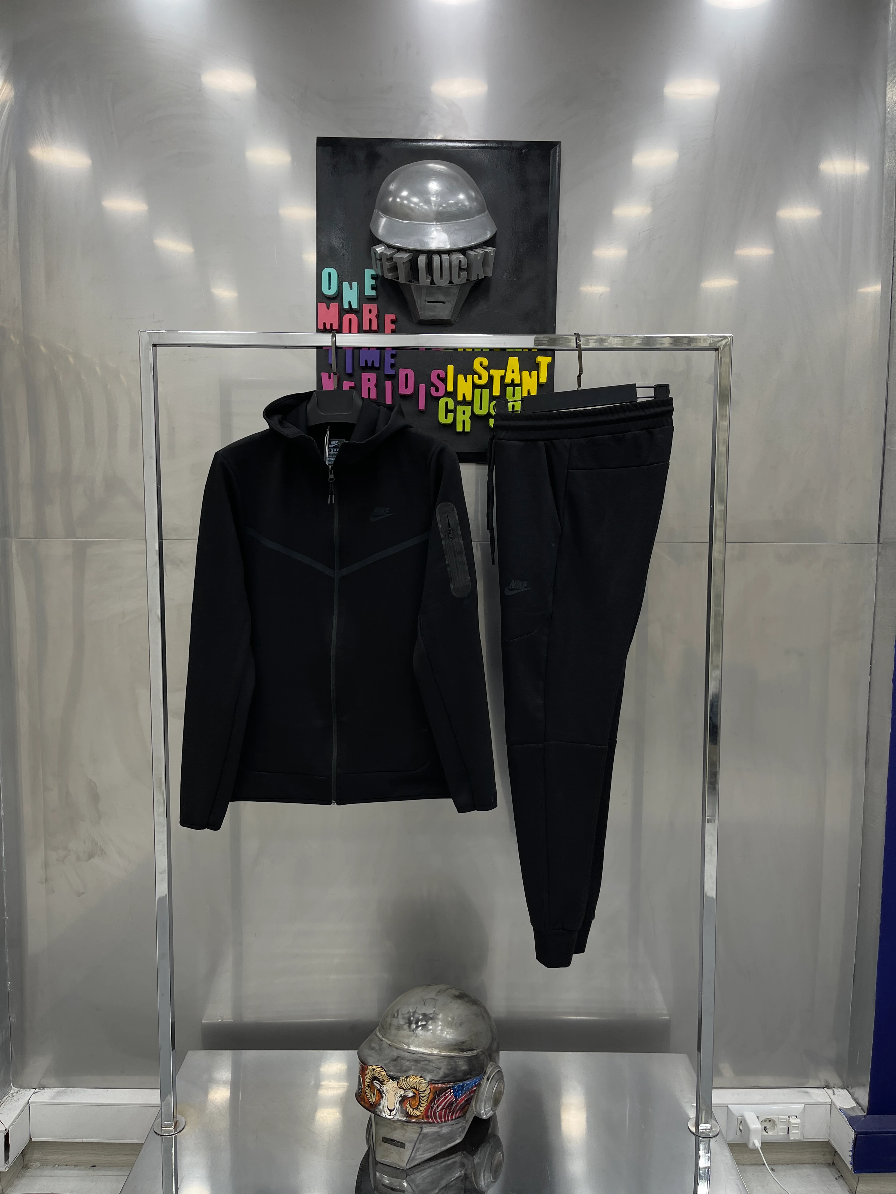 NKE İthal Siyah London Edition Eşofman Takımı