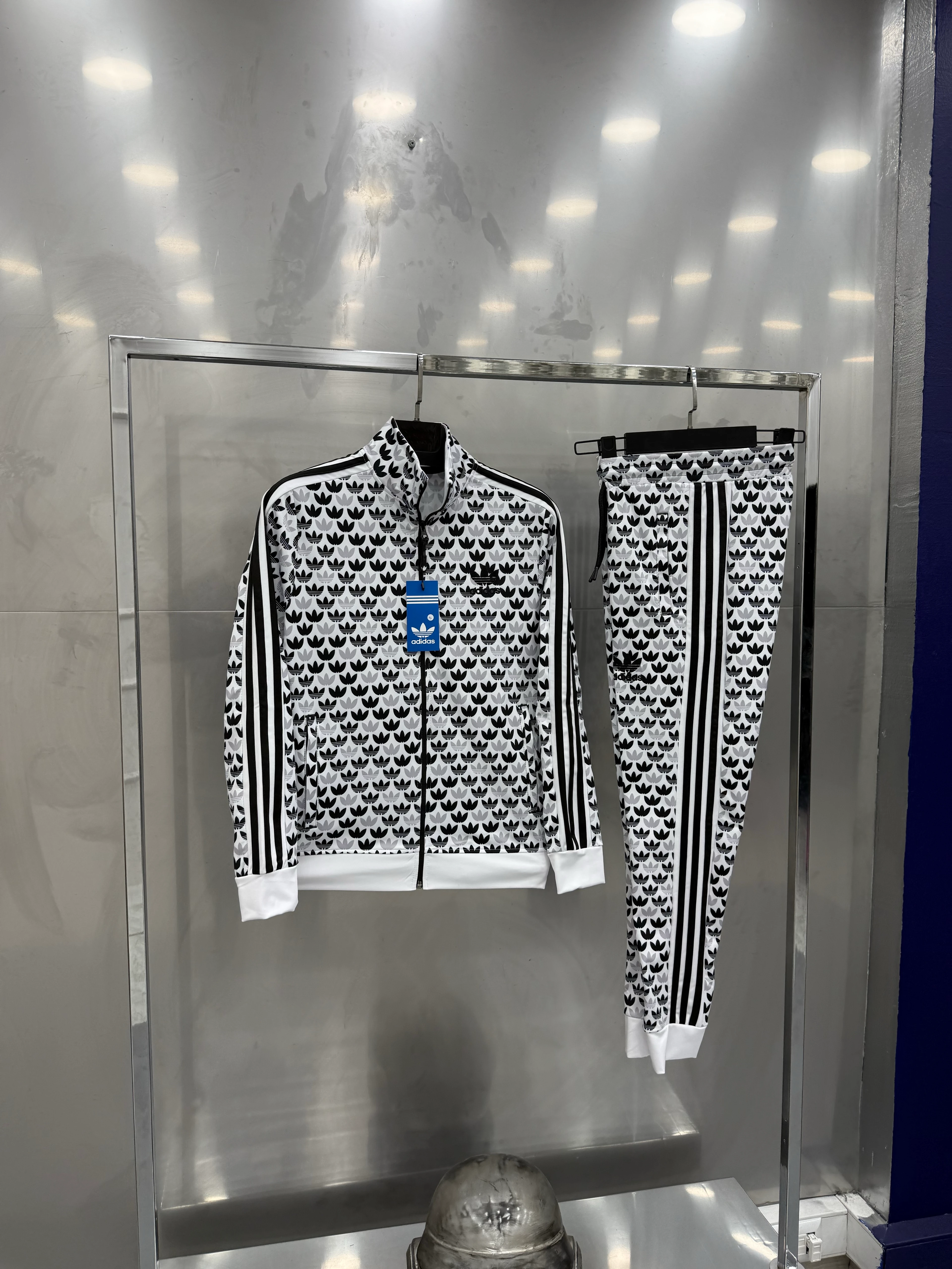 Ads Dijital Eşofman Takımı Beyaz