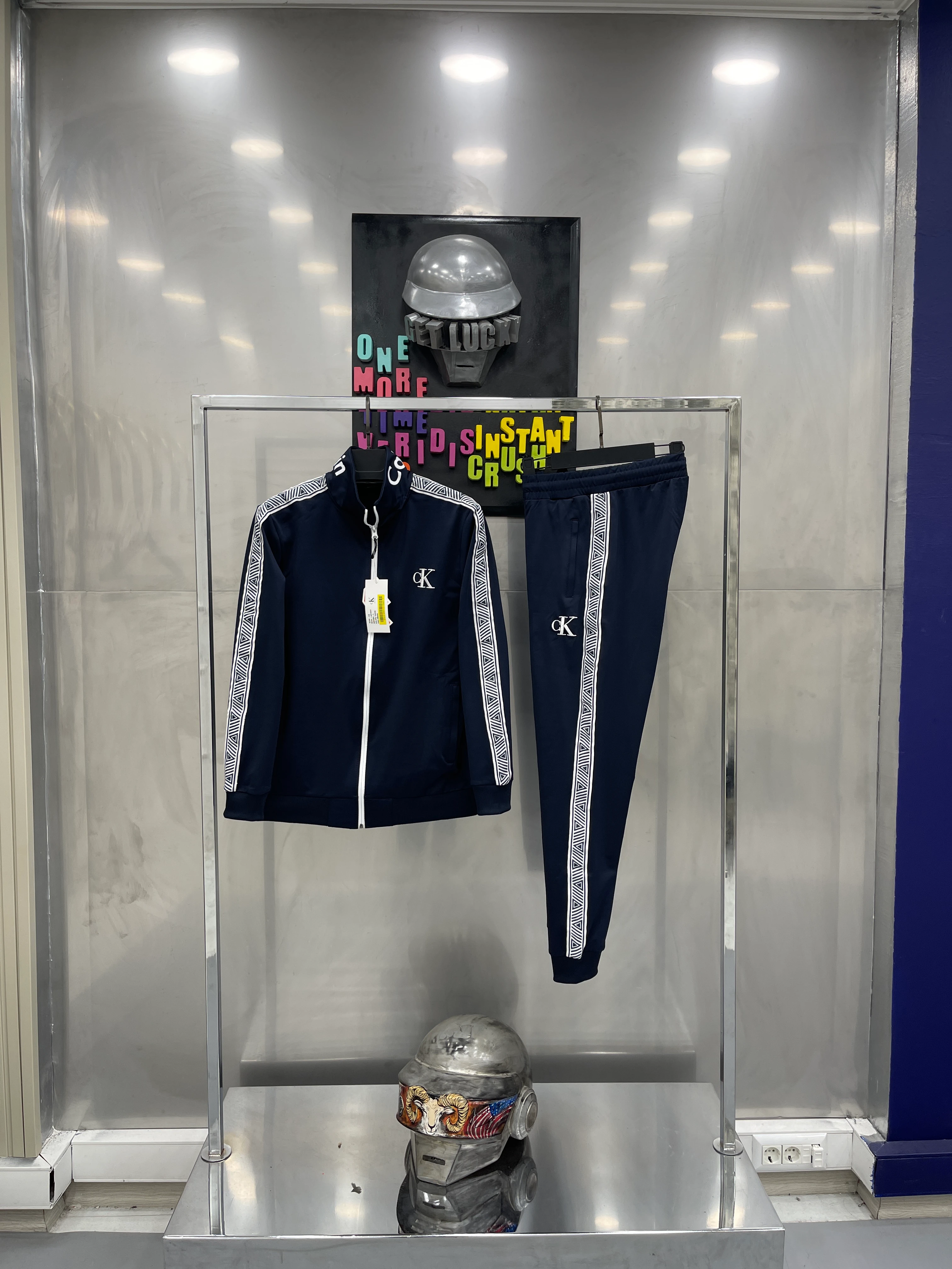 Ck İthal Eşofman Takımı Lacivert 