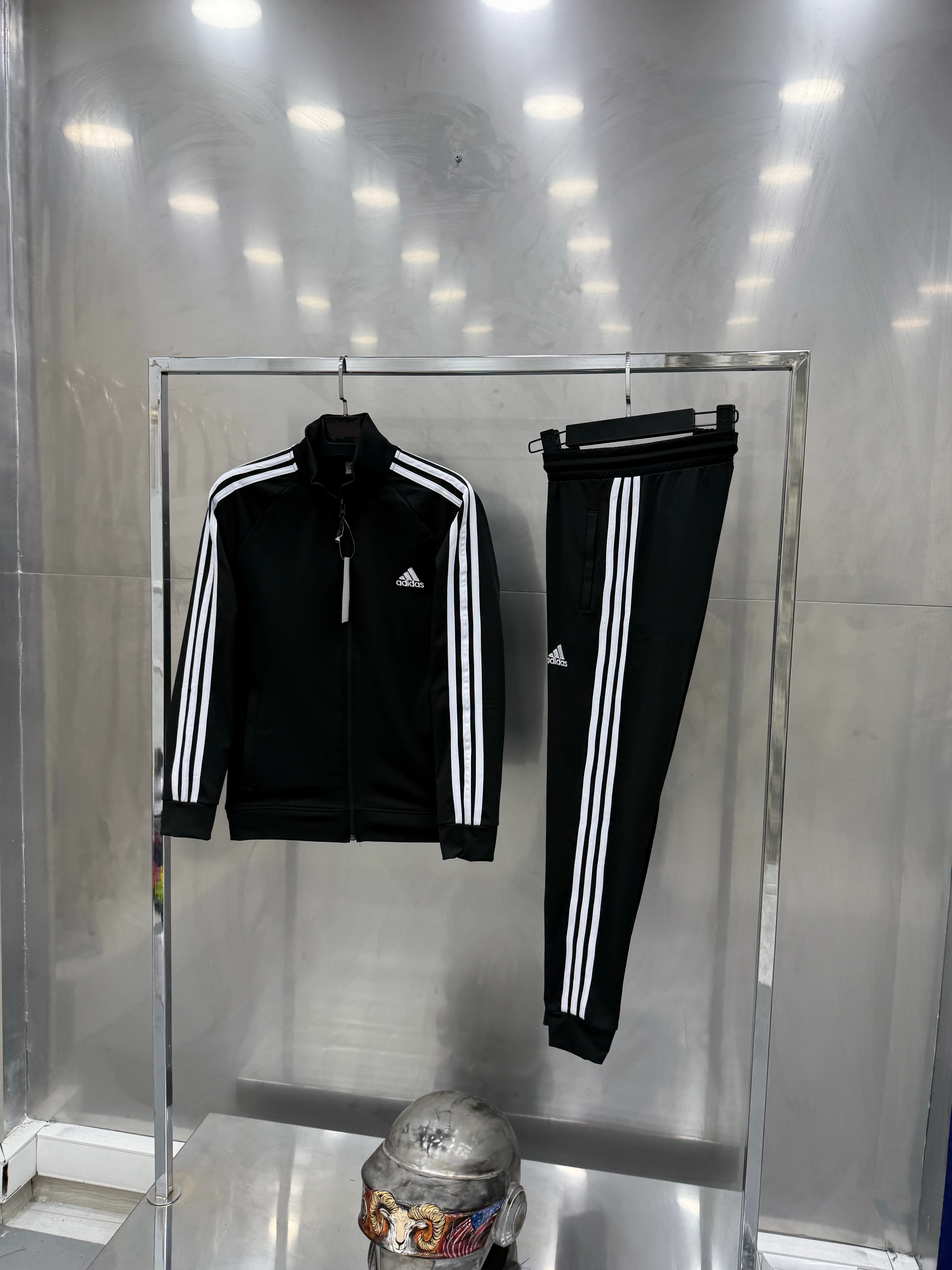 Ads Yaprak Eşofman Takımı Siyah 